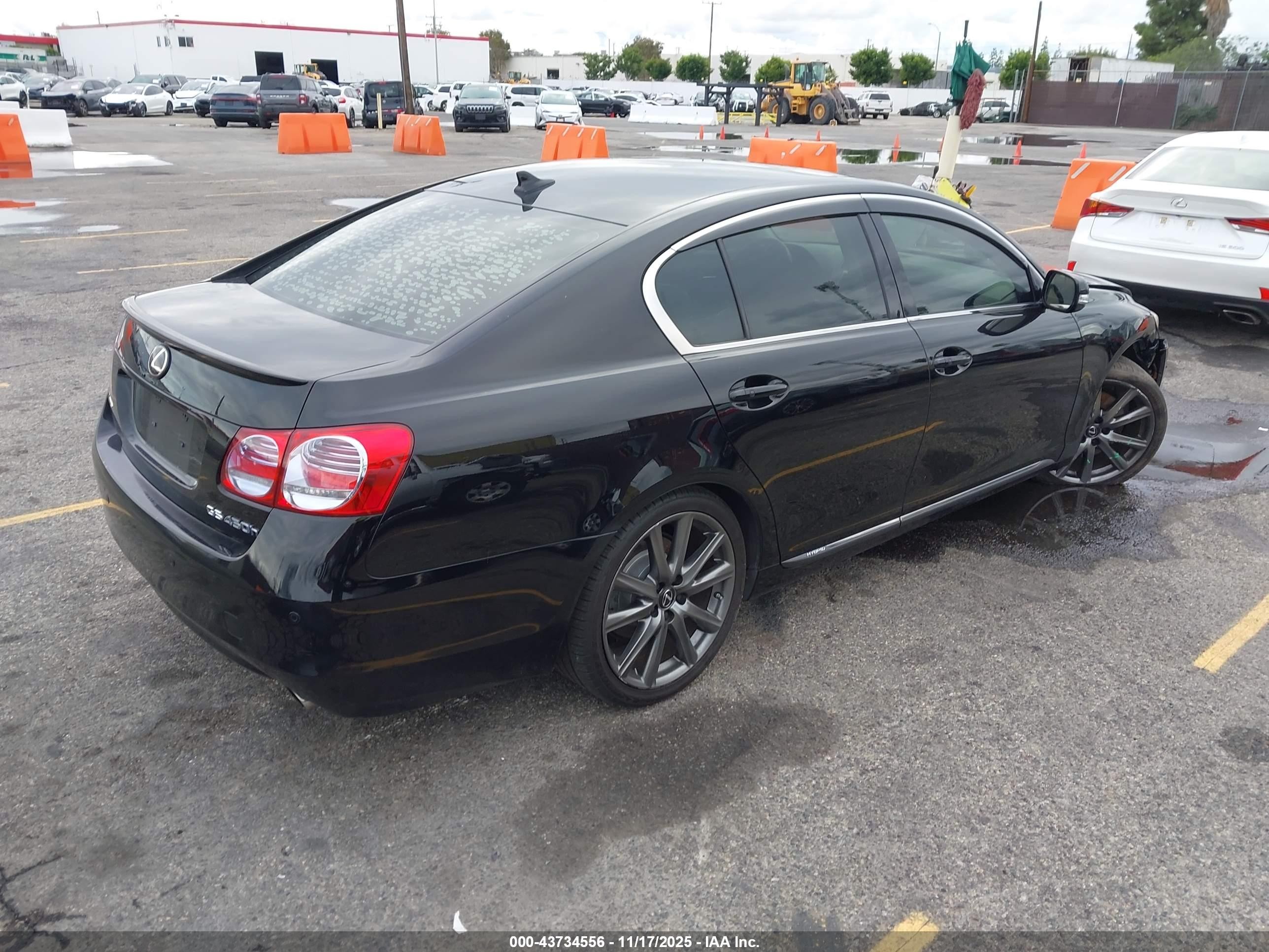 2011 Lexus Gs 450h   Black vin: JTHBC1KS2B5024499