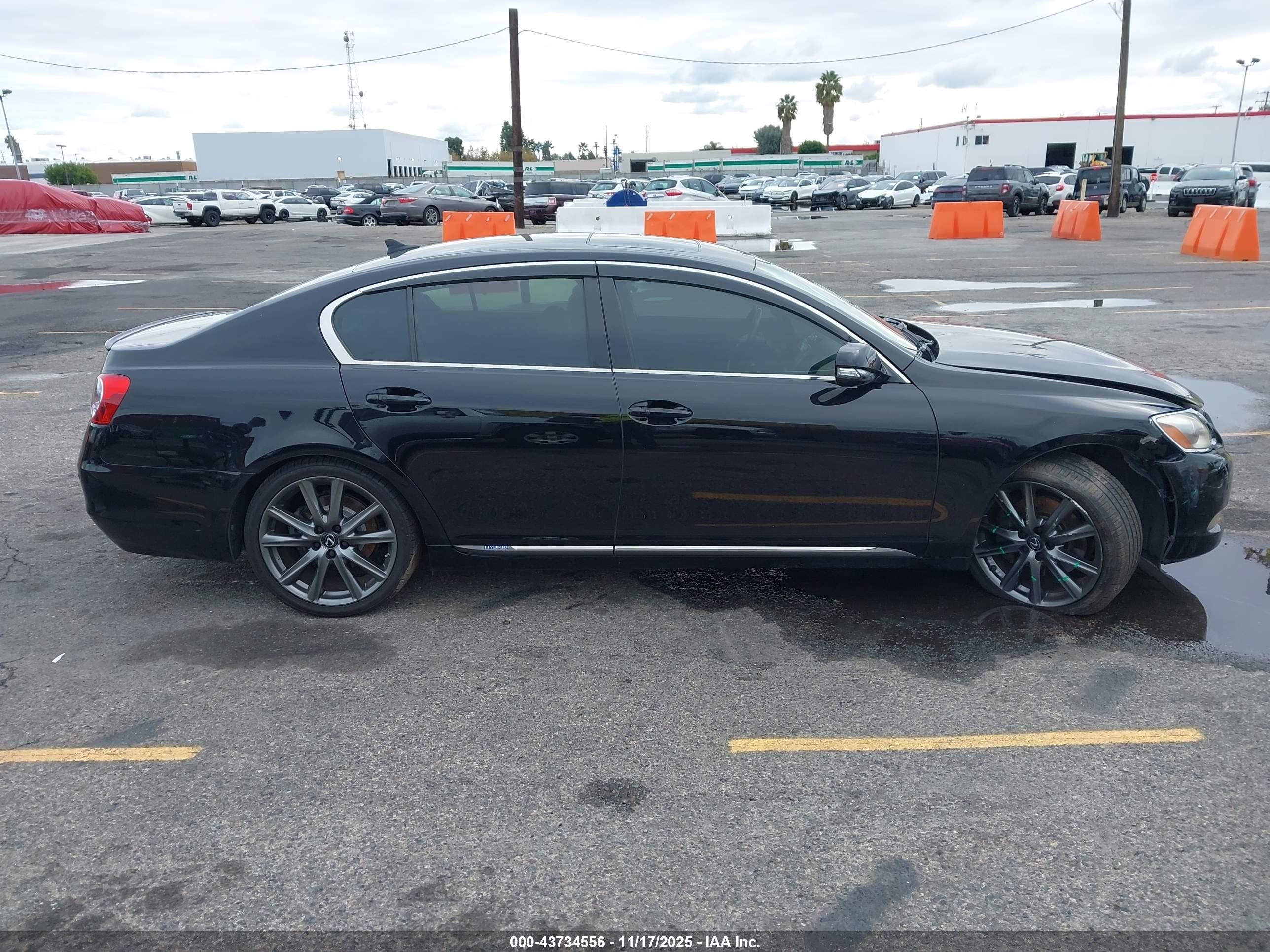 2011 Lexus Gs 450h   Black vin: JTHBC1KS2B5024499
