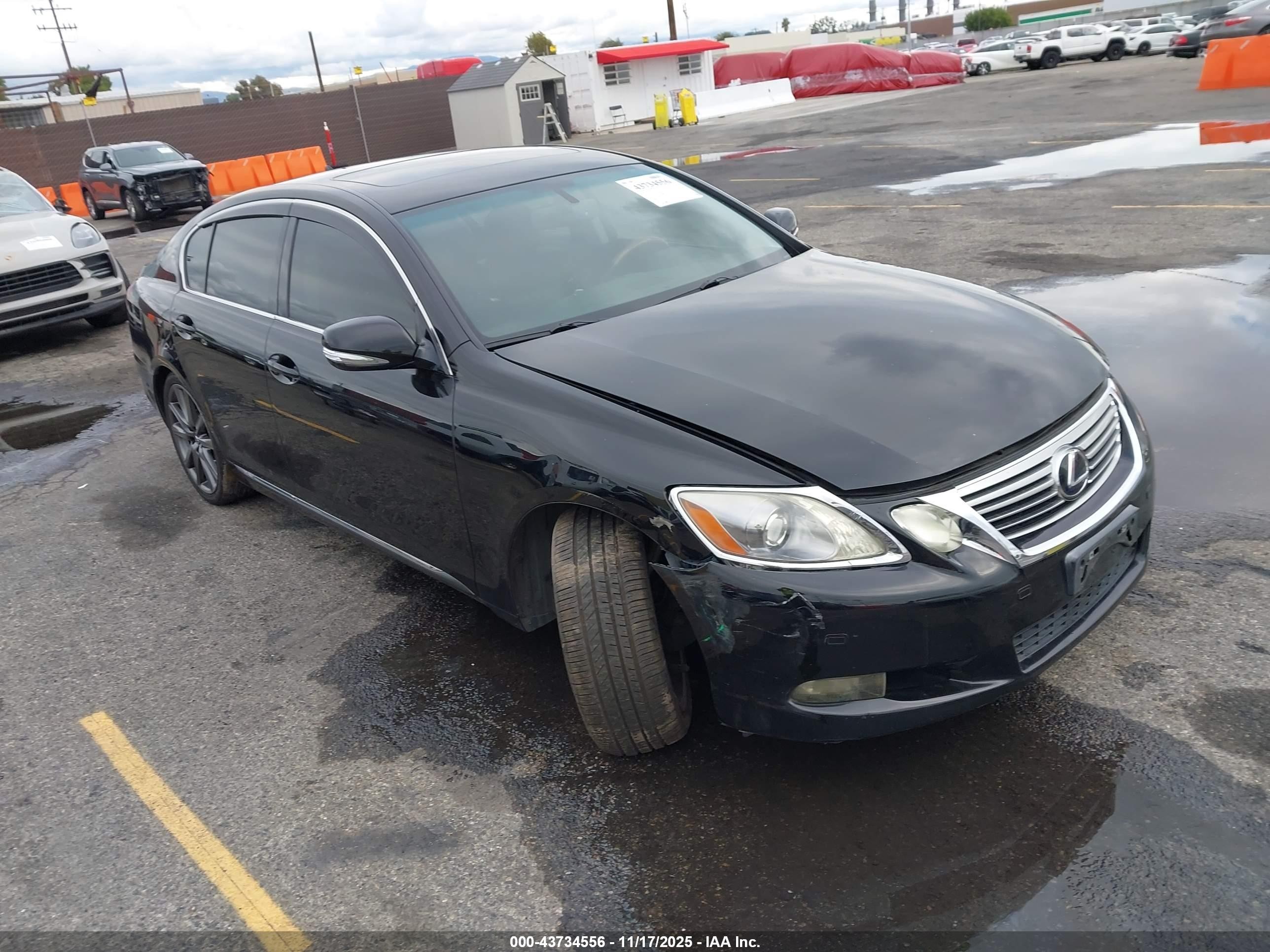 2011 Lexus Gs 450h   Black vin: JTHBC1KS2B5024499