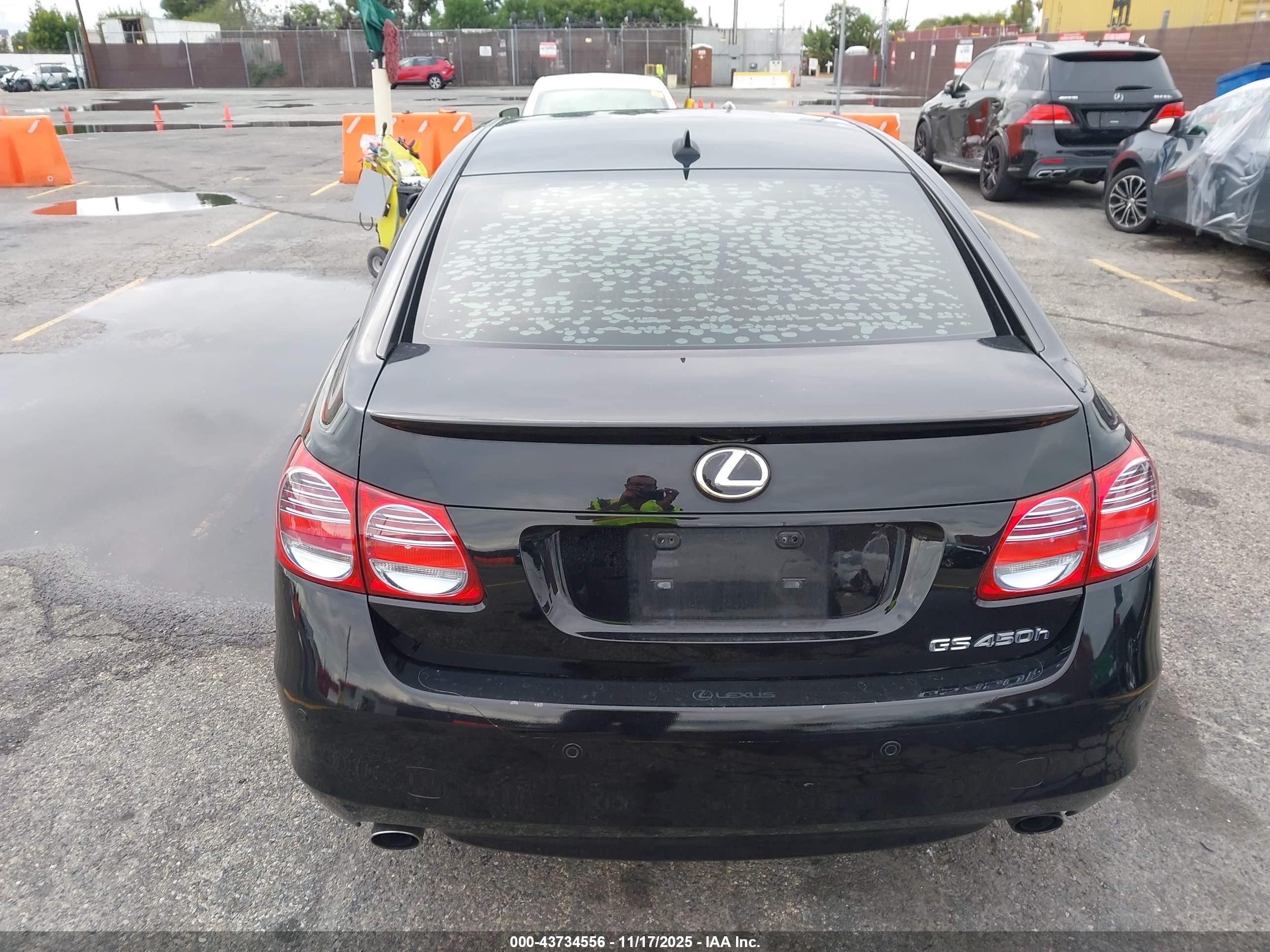 2011 Lexus Gs 450h   Black vin: JTHBC1KS2B5024499