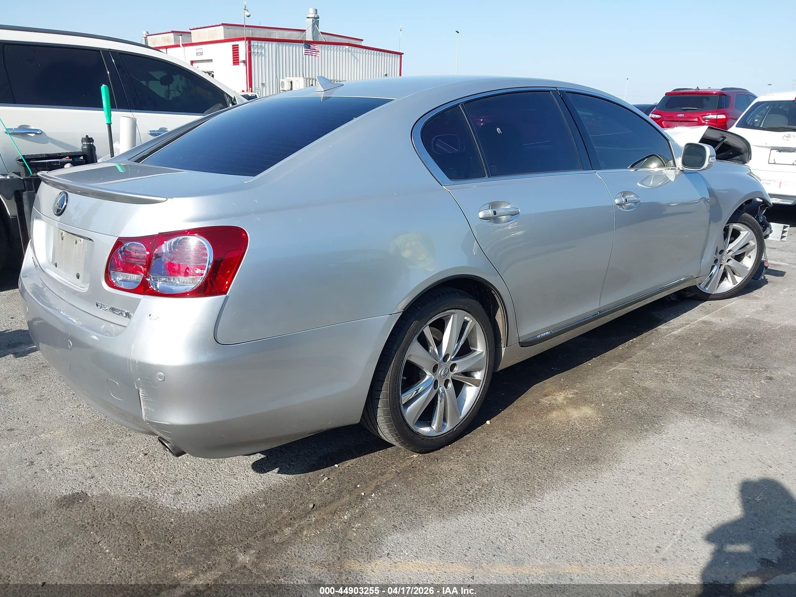 2010 Lexus Gs 450h   Серебряный vin: JTHBC1KS6A5021023