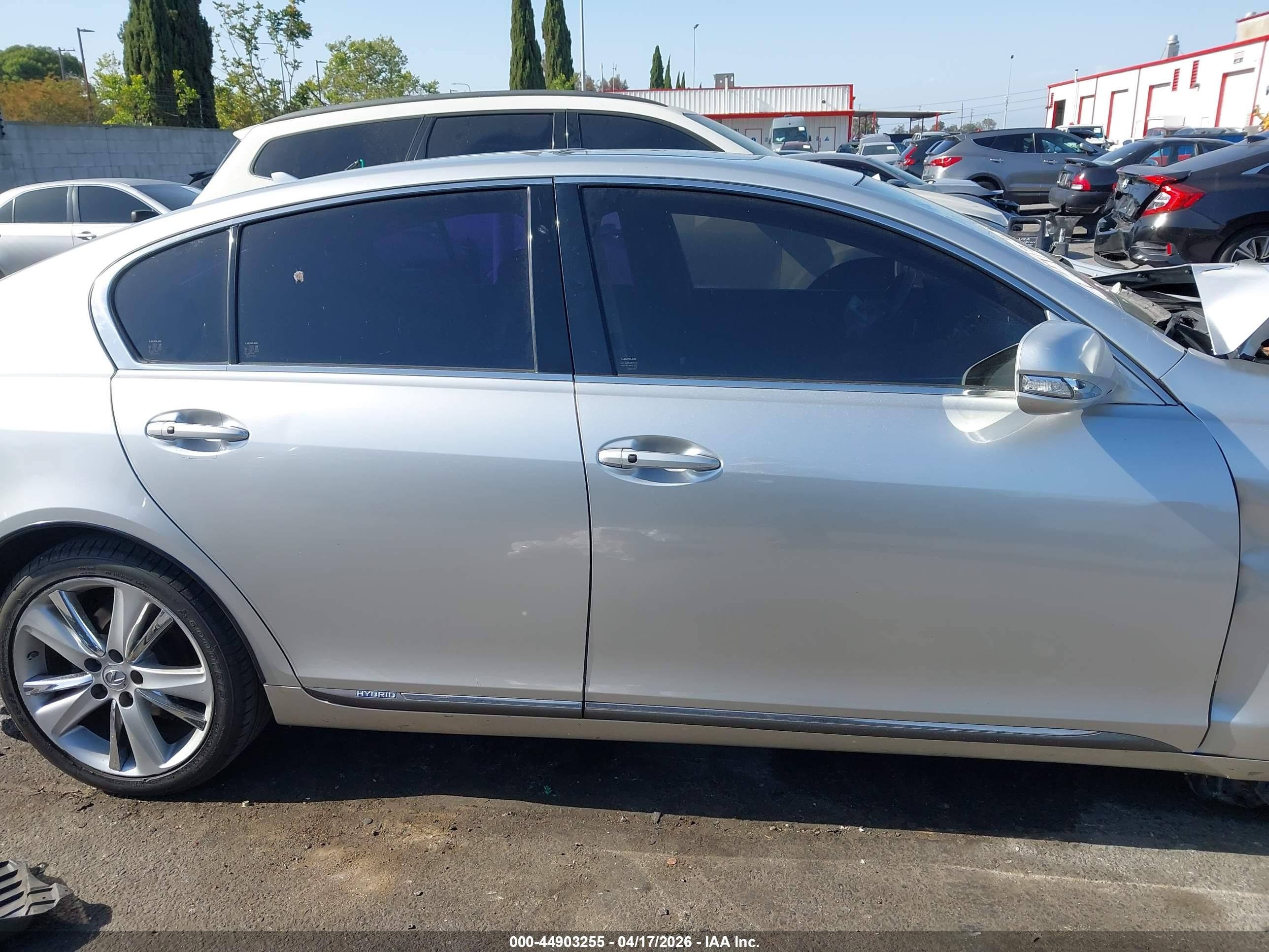 2010 Lexus Gs 450h   Серебряный vin: JTHBC1KS6A5021023