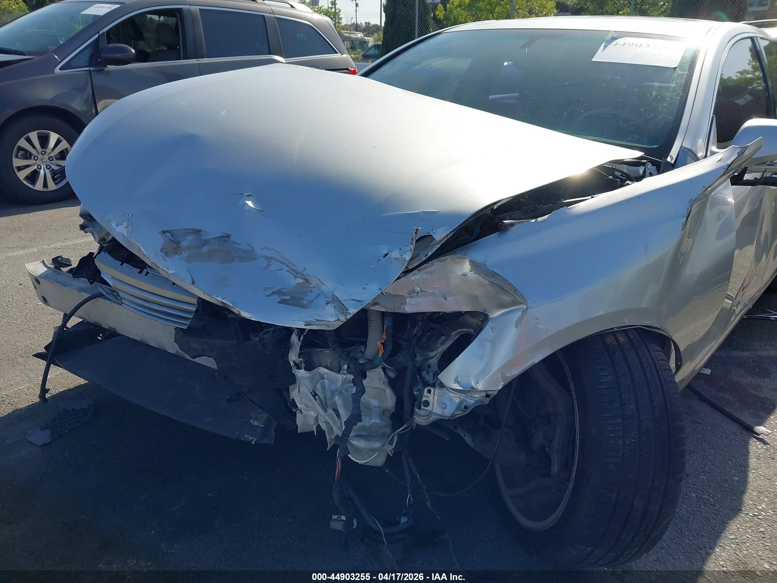 2010 Lexus Gs 450h   Серебряный vin: JTHBC1KS6A5021023