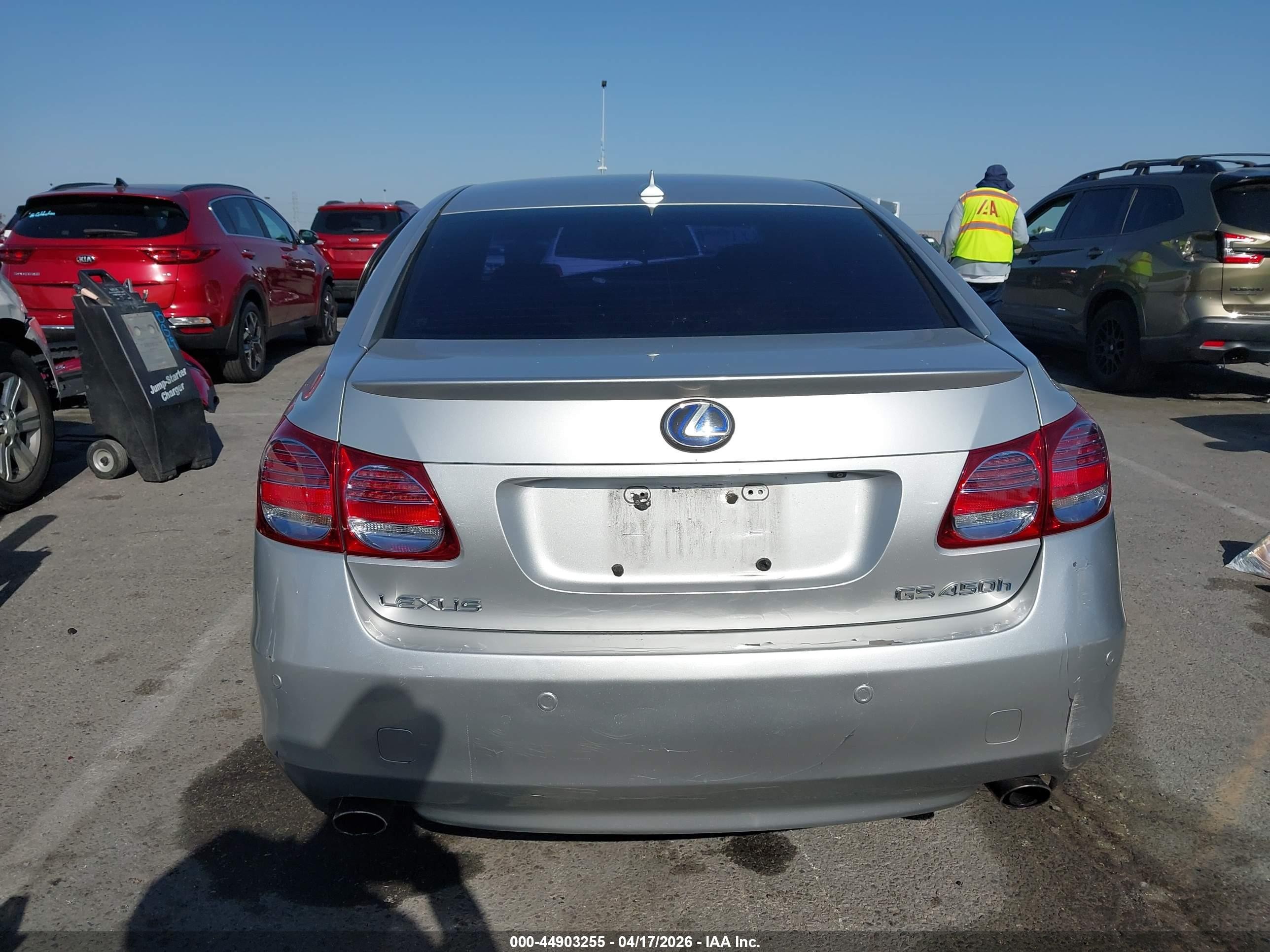 2010 Lexus Gs 450h   Серебряный vin: JTHBC1KS6A5021023