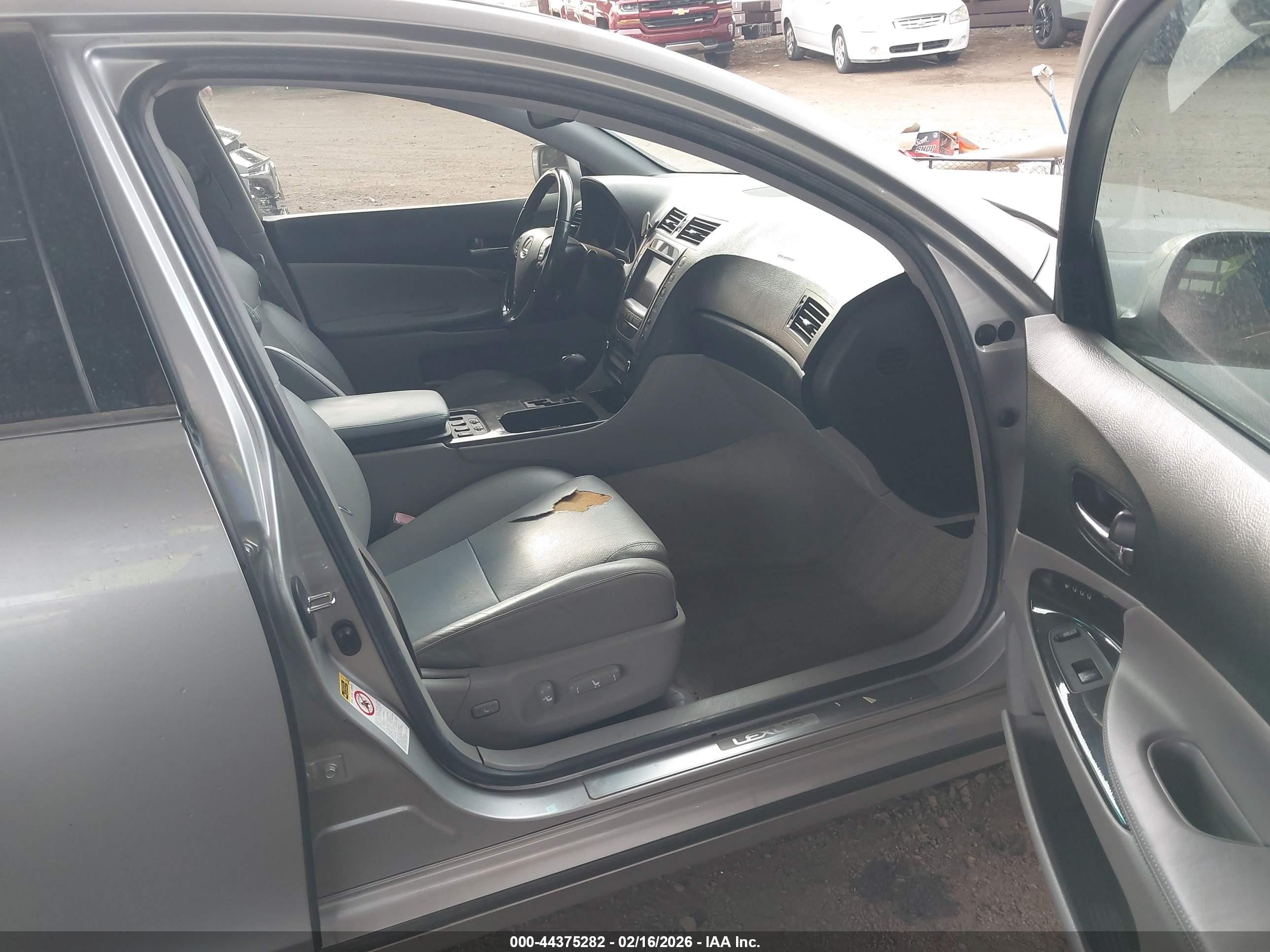 2007 Lexus Gs 450h   Серебряный vin: JTHBC96S075005756