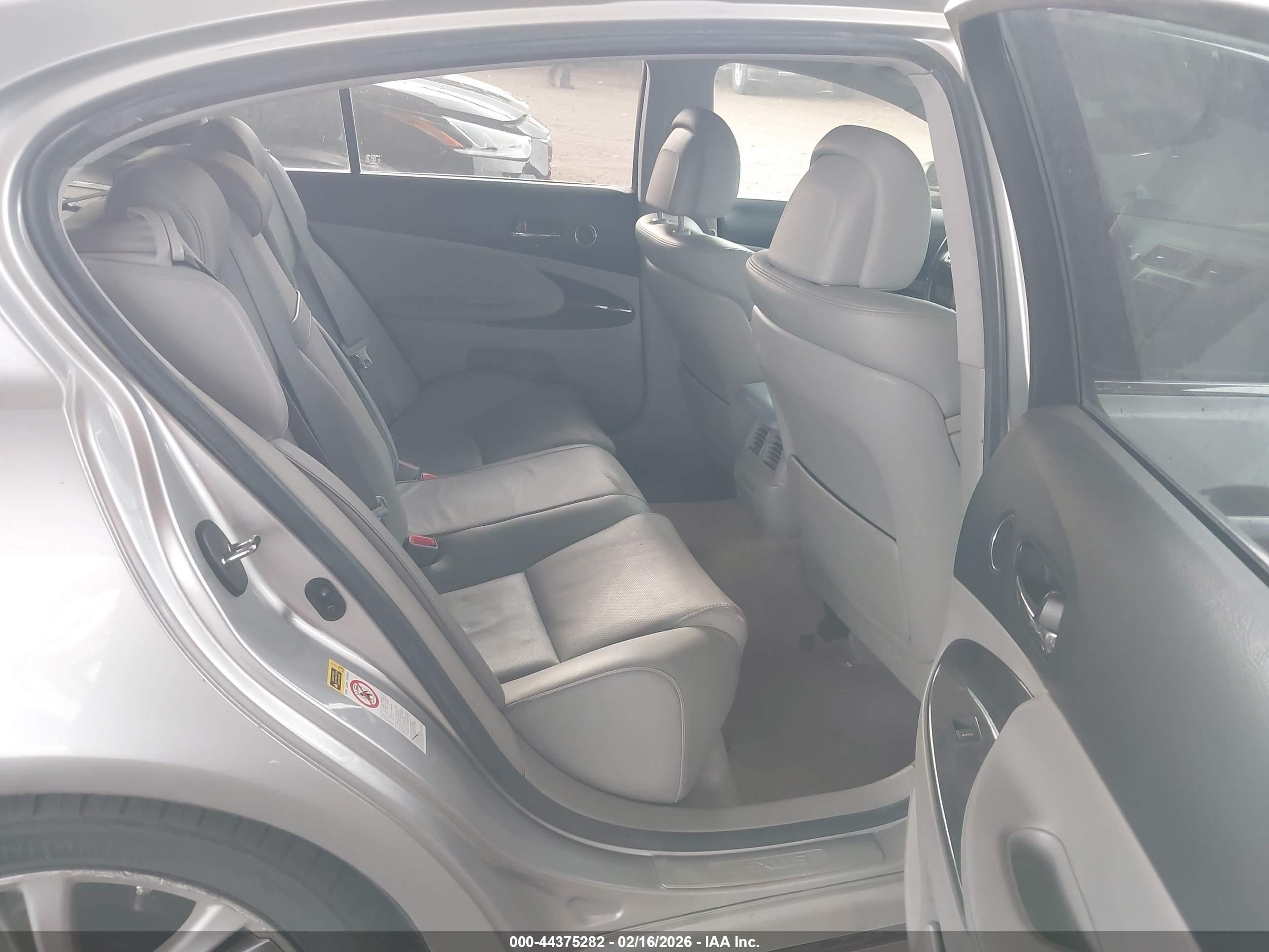 2007 Lexus Gs 450h   Серебряный vin: JTHBC96S075005756