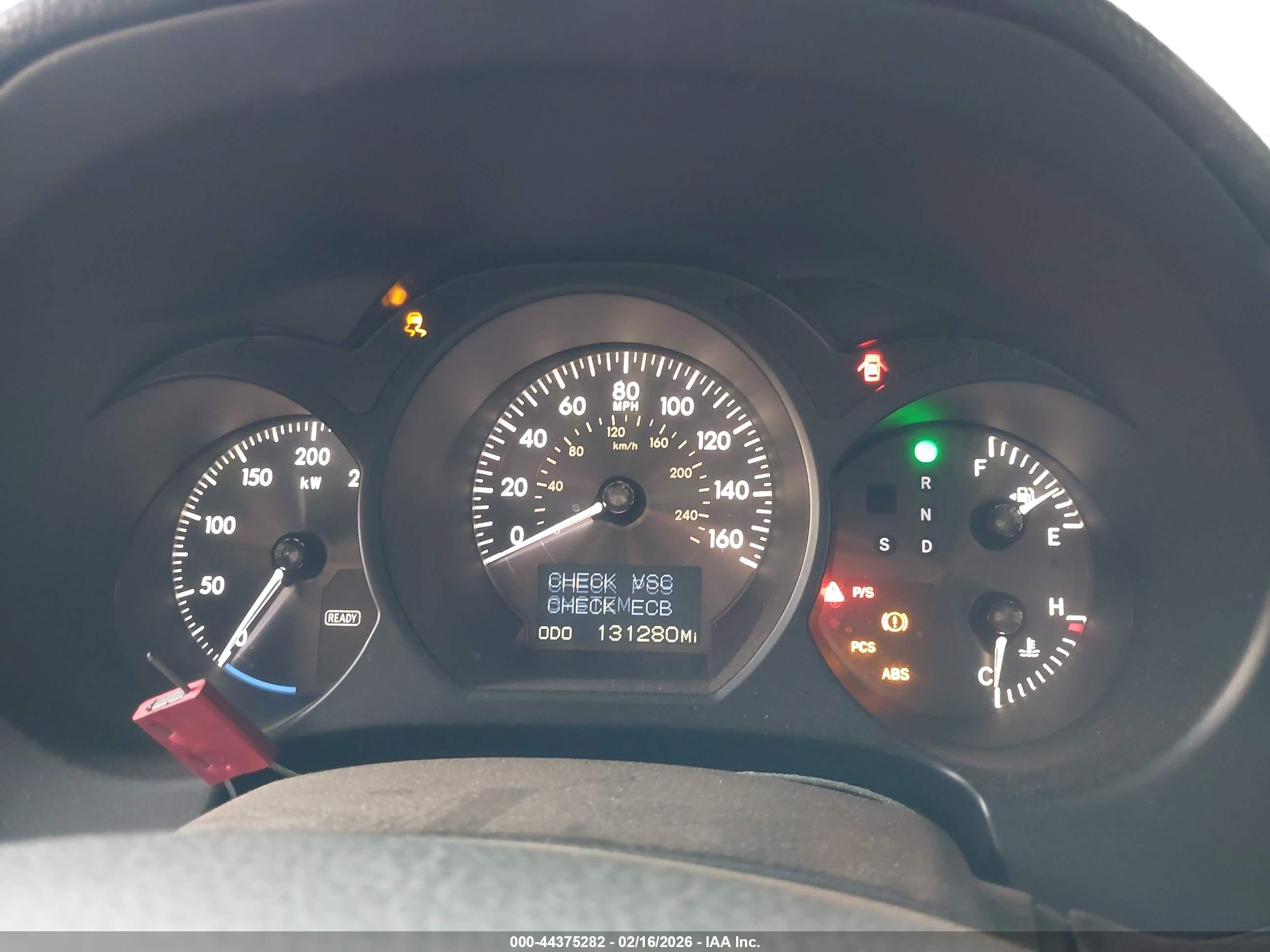 2007 Lexus Gs 450h   Серебряный vin: JTHBC96S075005756