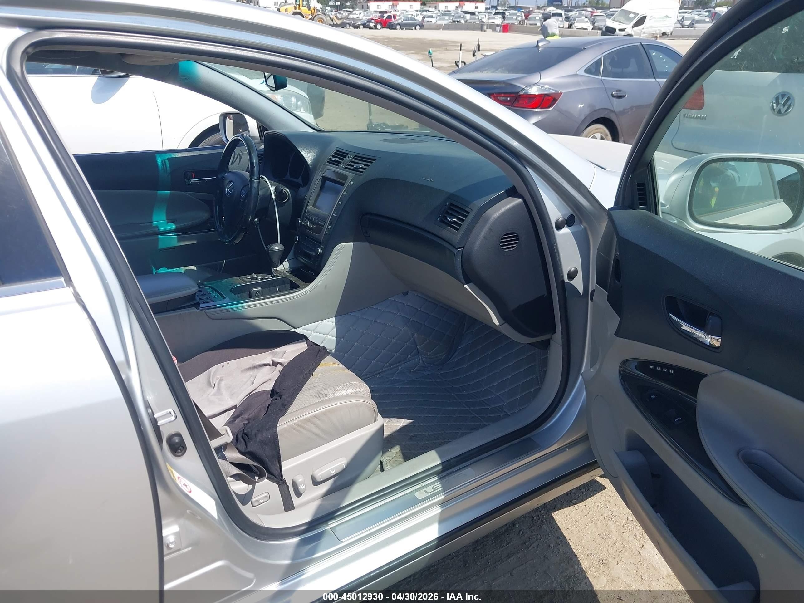 2007 Lexus Gs 450h   Серебряный vin: JTHBC96S075008091