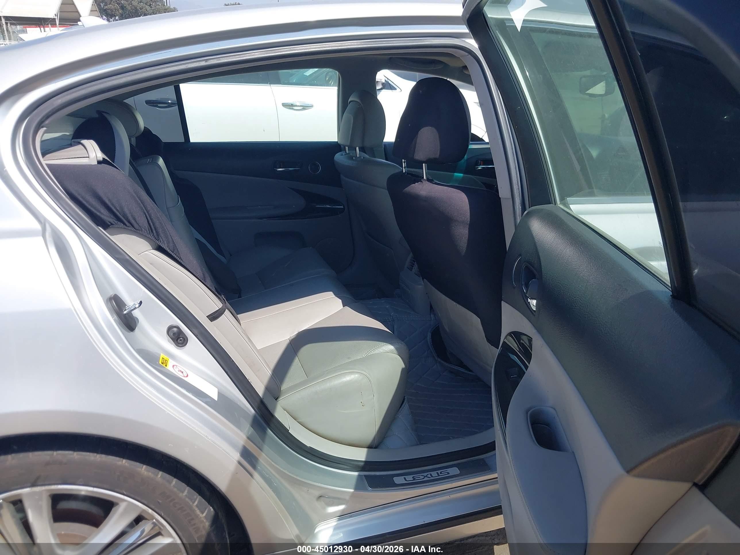 2007 Lexus Gs 450h   Серебряный vin: JTHBC96S075008091