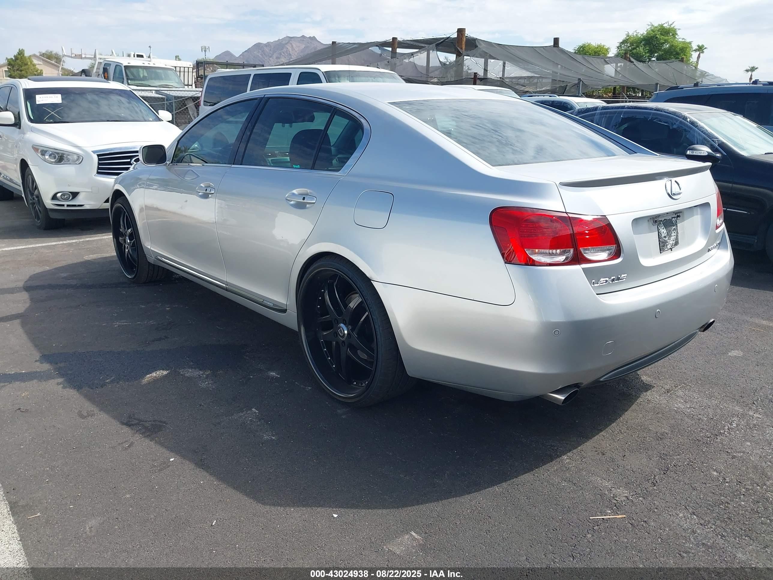 2007 Lexus Gs 450h   Серебряный vin: JTHBC96S175000937