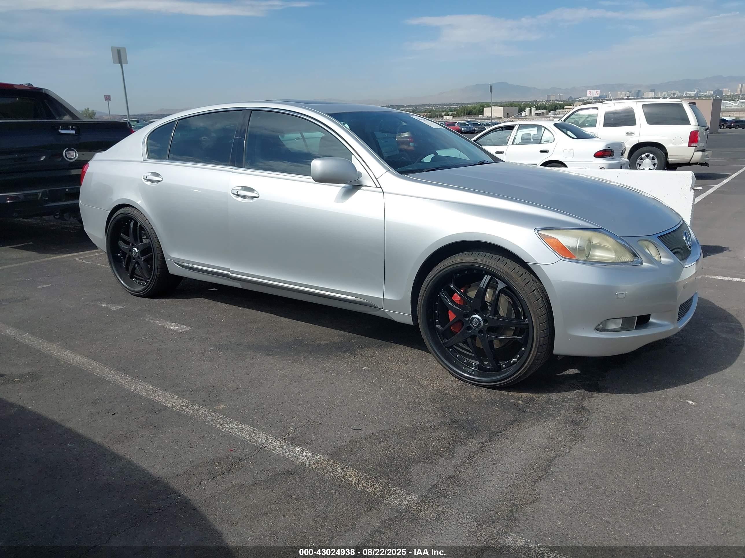 2007 Lexus Gs 450h   Серебряный vin: JTHBC96S175000937