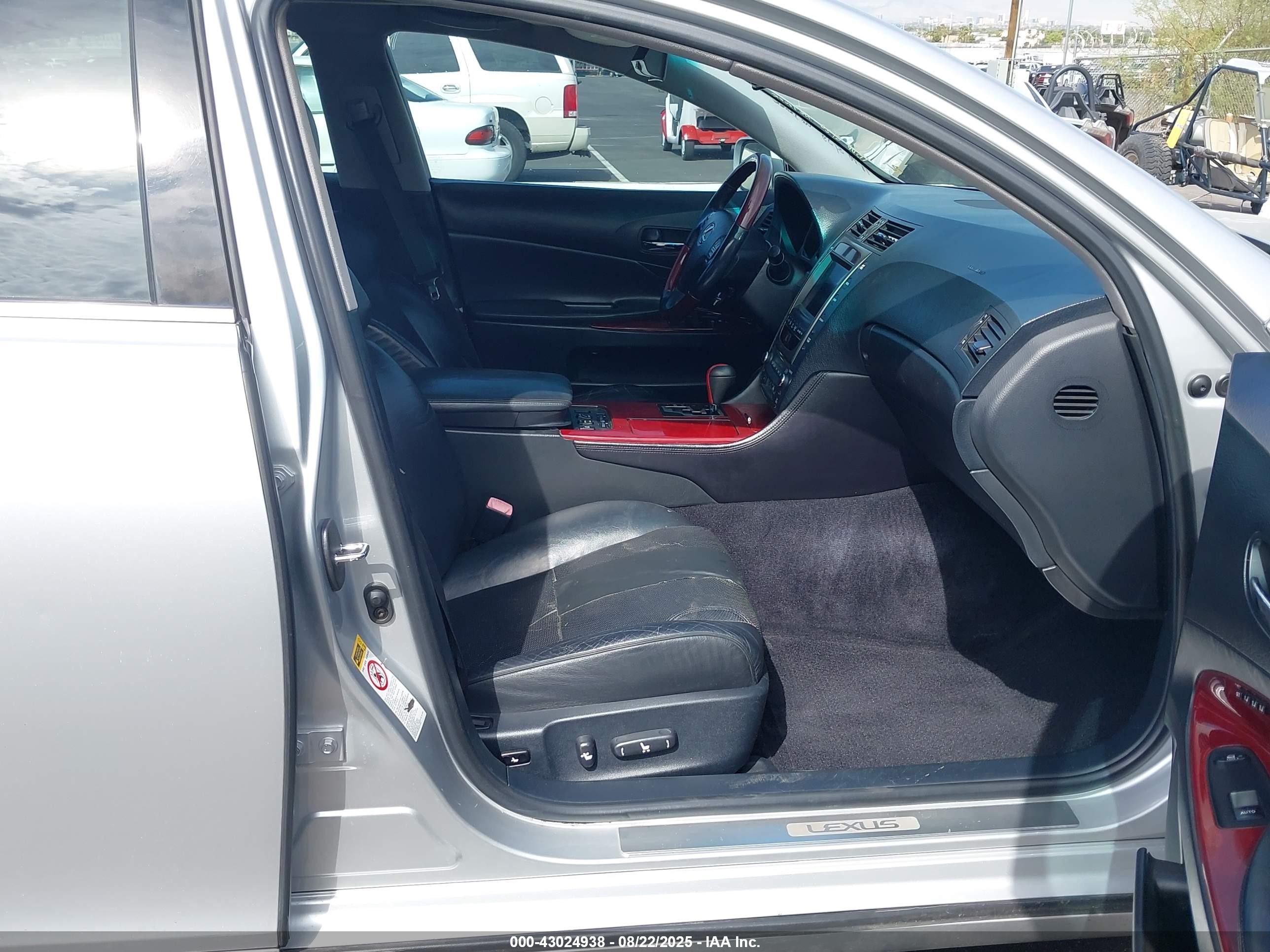 2007 Lexus Gs 450h   Серебряный vin: JTHBC96S175000937