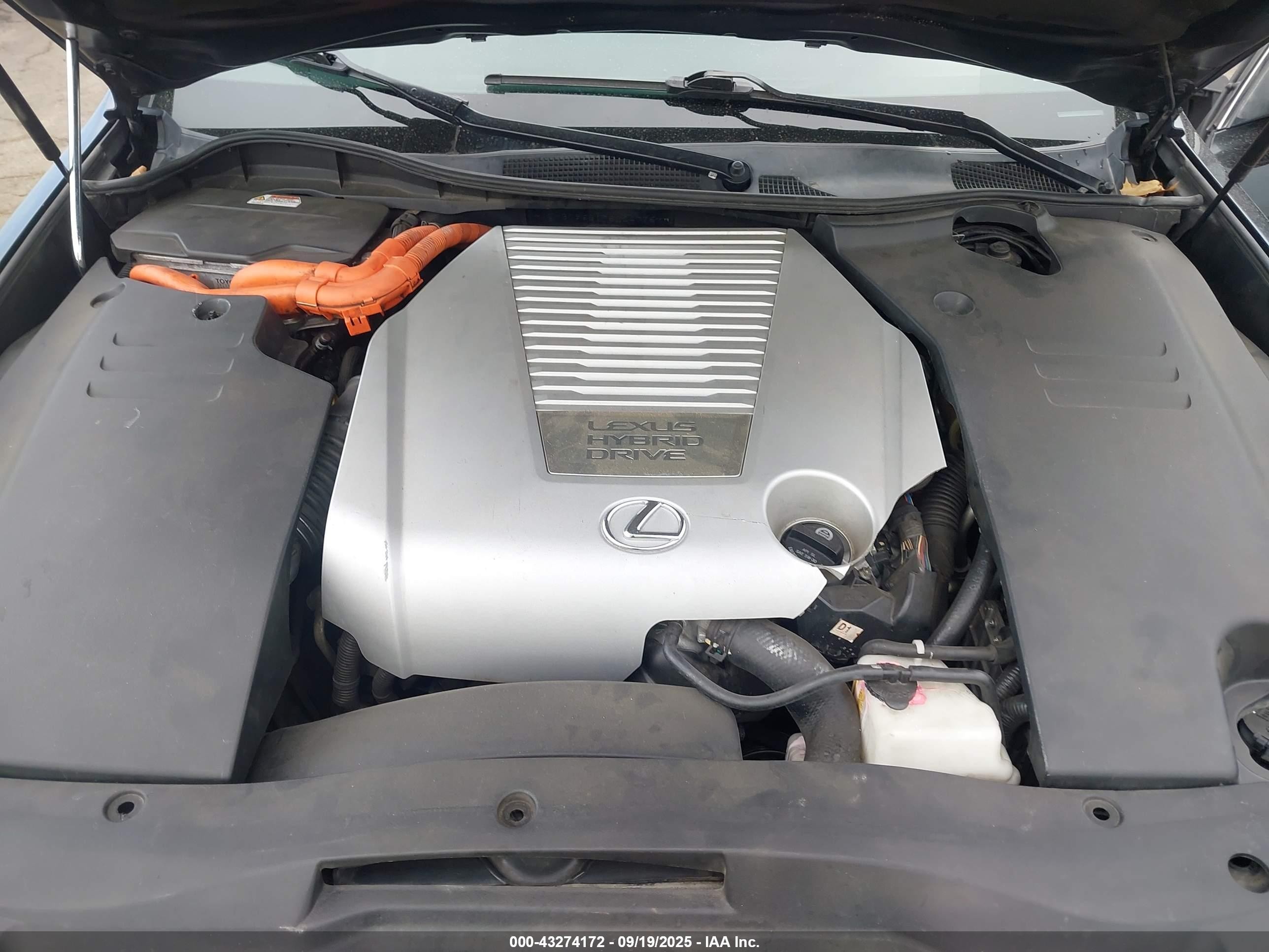 2007 Lexus Gs 450h   Черный vin: JTHBC96S175004776