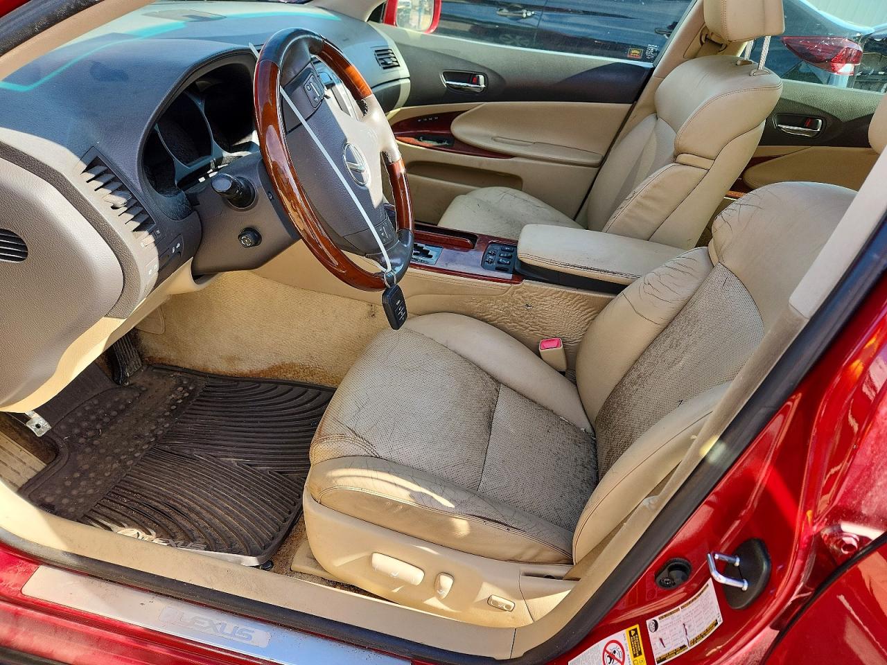 2007 Lexus Gs 450h Красный vin: JTHBC96S175011937