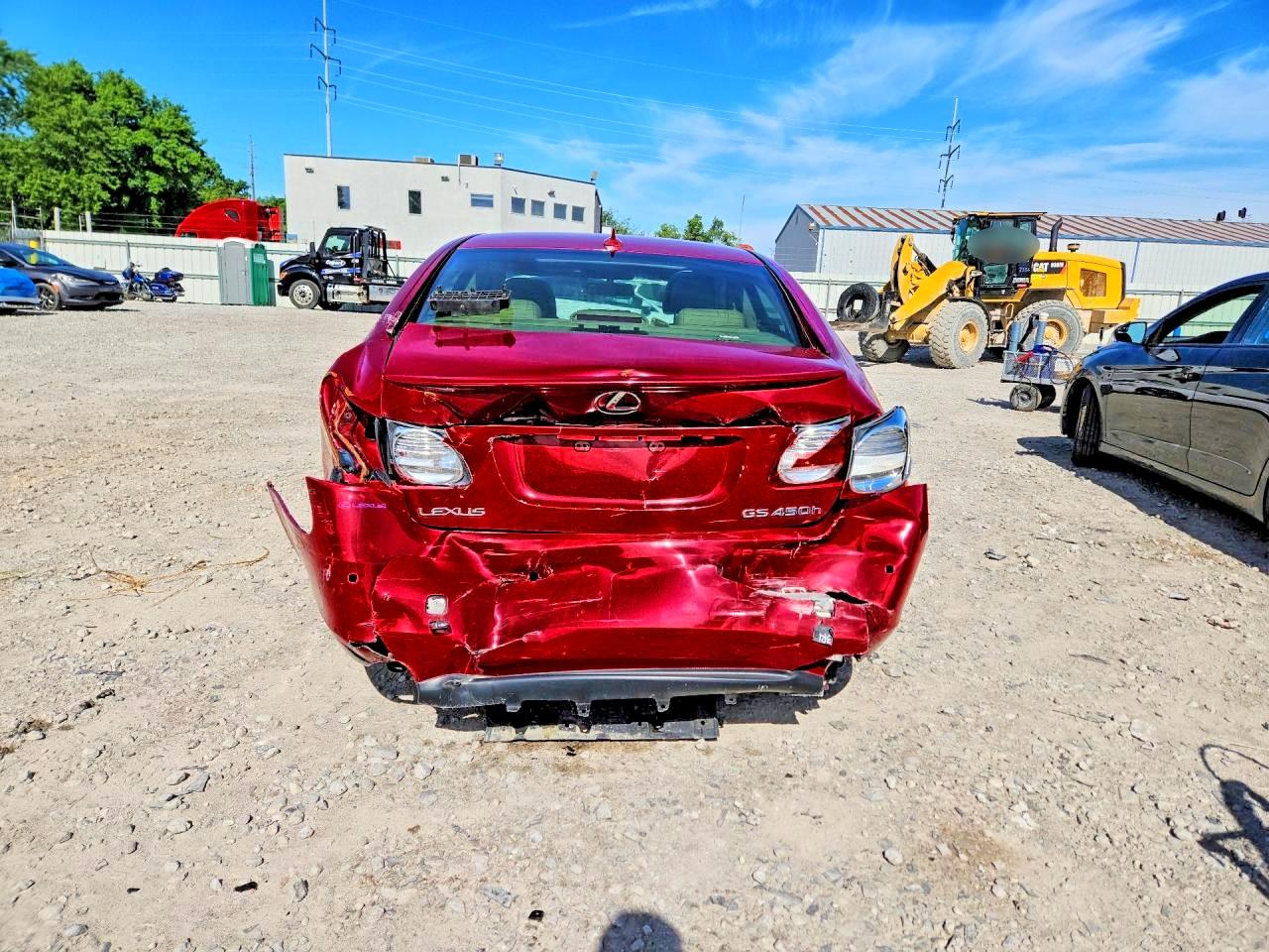 2007 Lexus Gs 450h Красный vin: JTHBC96S175011937