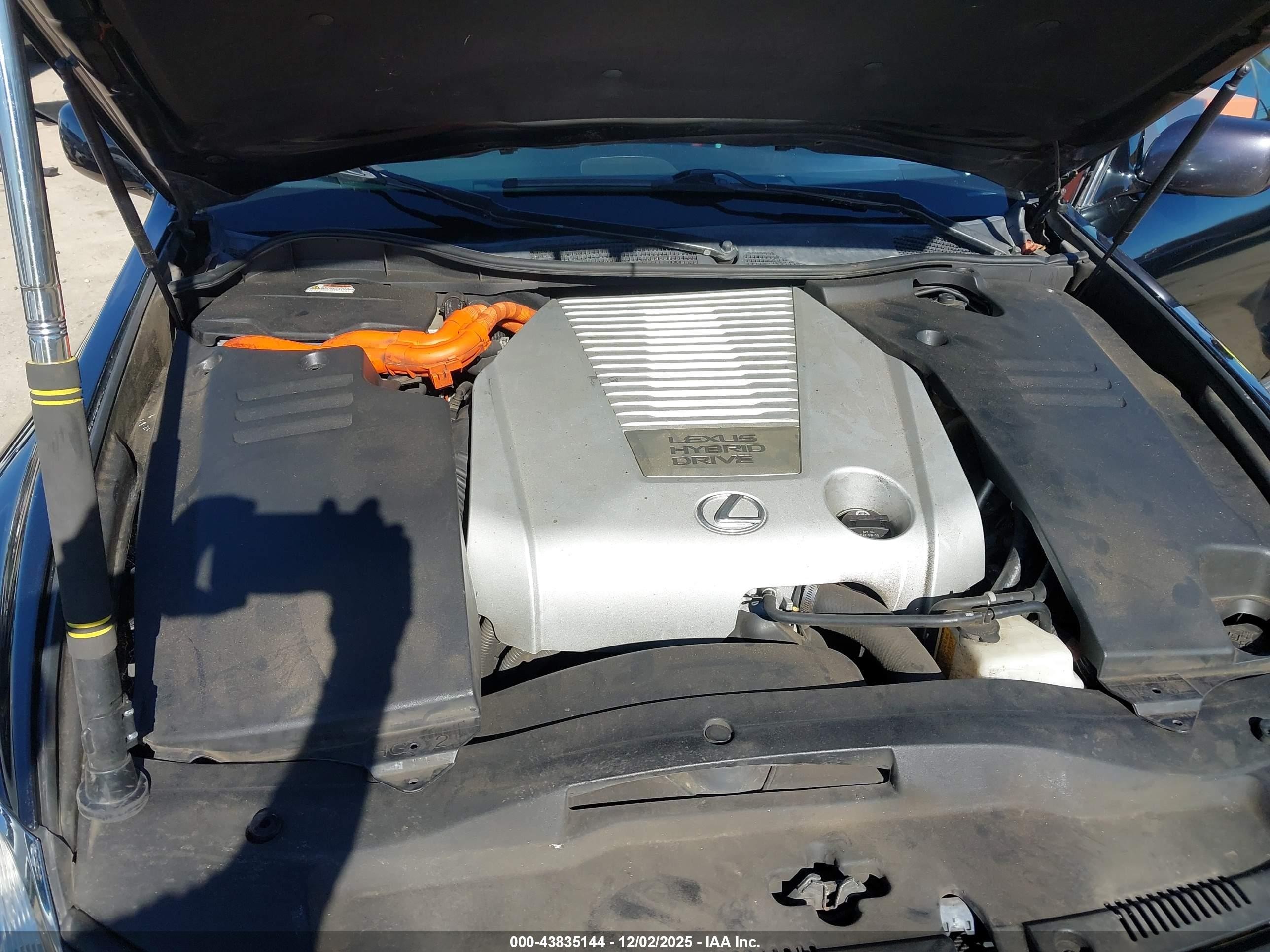 2007 Lexus Gs 450h   Черный vin: JTHBC96S275007511