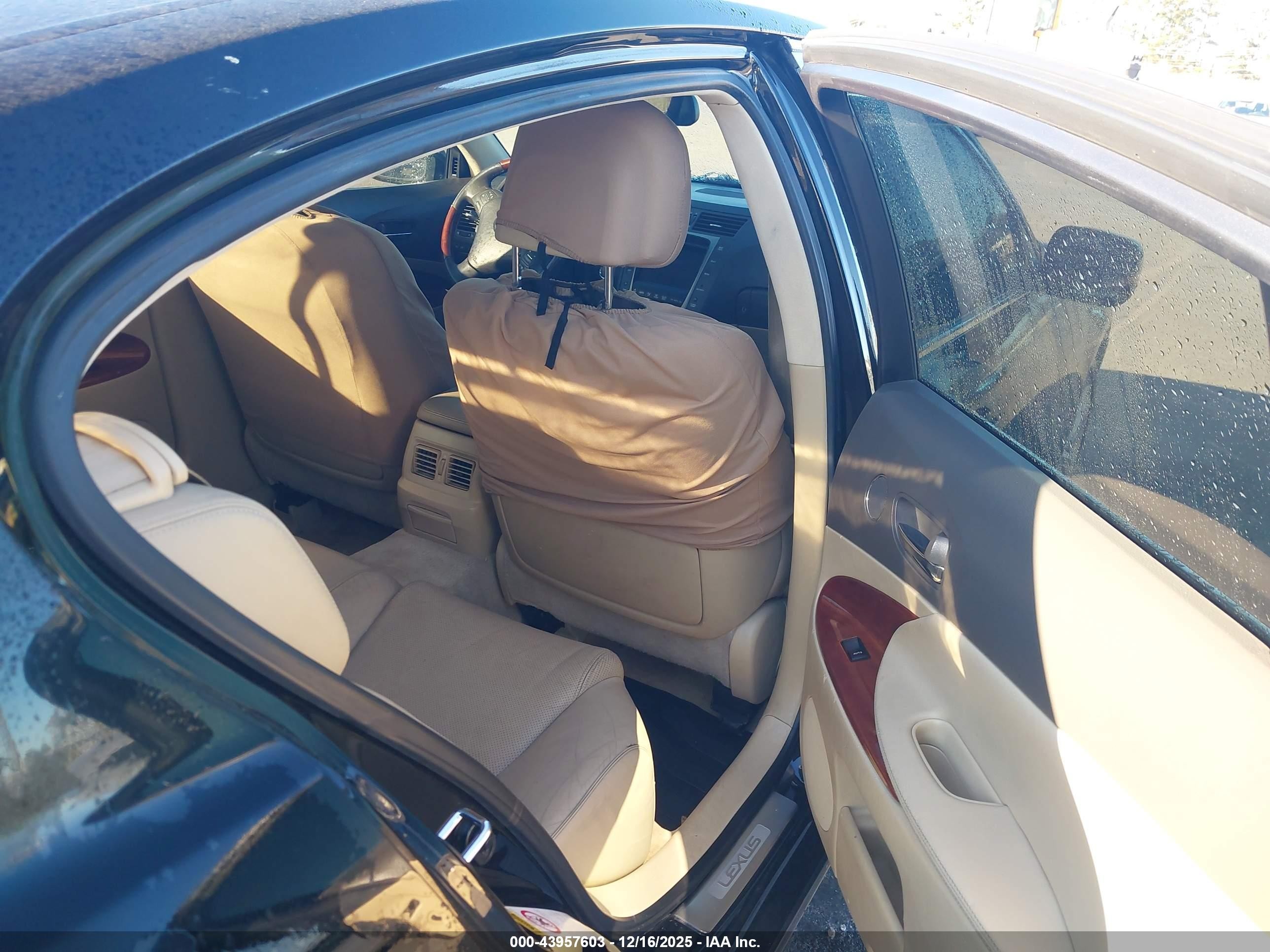 2007 Lexus Gs 450h   Черный vin: JTHBC96S275011591