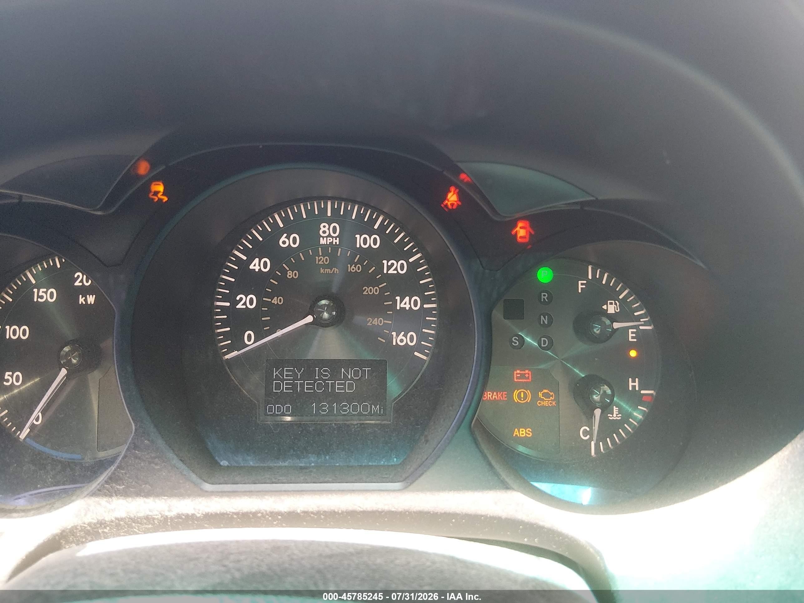 2007 Lexus Gs 450h   Black vin: JTHBC96S275011722