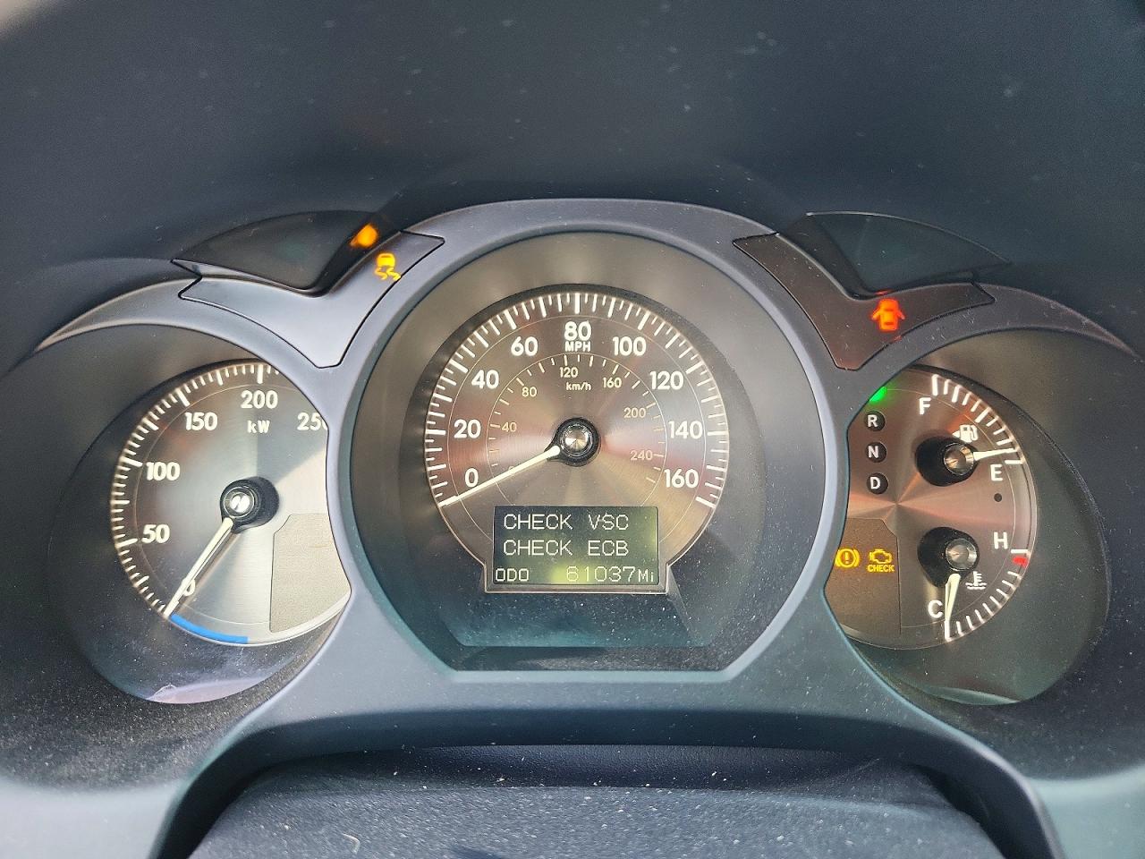 2007 Lexus Gs 450h Charcoal vin: JTHBC96S375005072