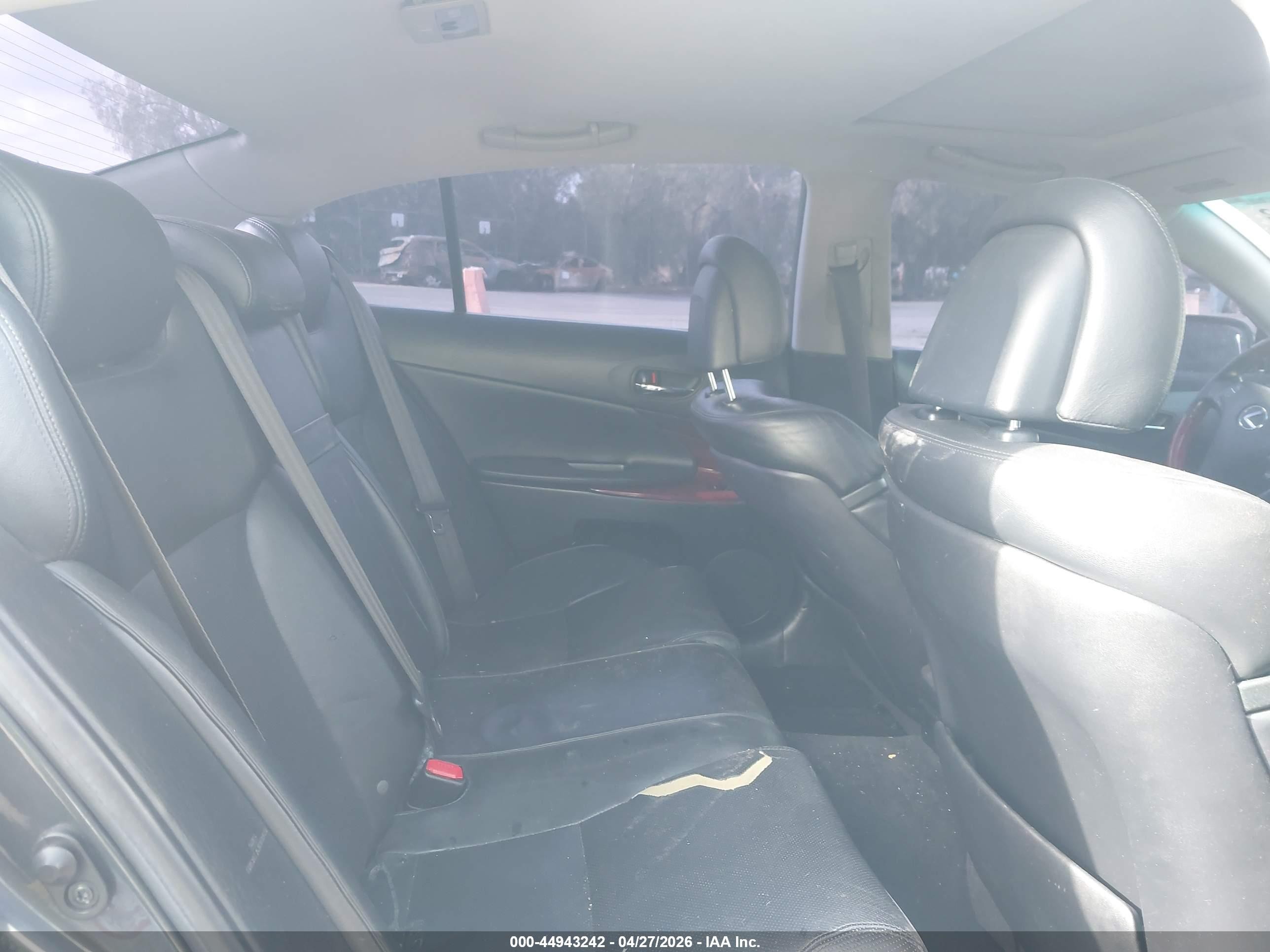 2007 Lexus Gs 450h   Black vin: JTHBC96S375007968