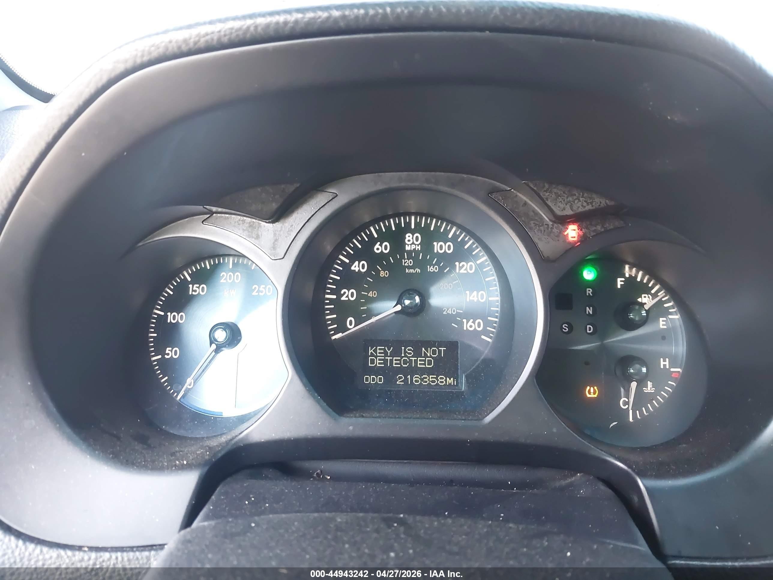 2007 Lexus Gs 450h   Black vin: JTHBC96S375007968