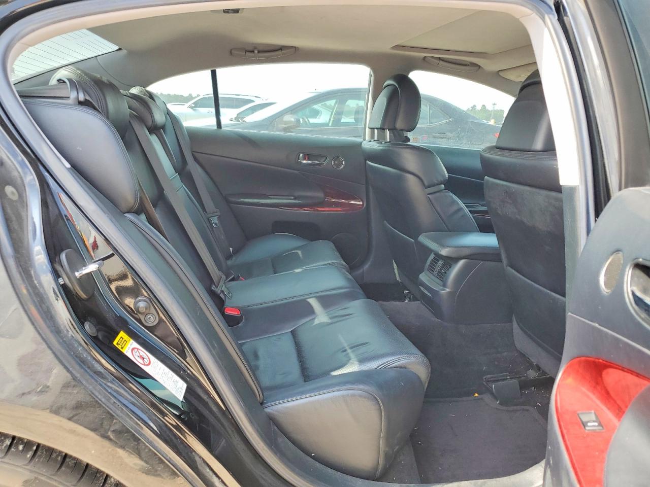 2007 Lexus Gs 450h Black vin: JTHBC96S375008120