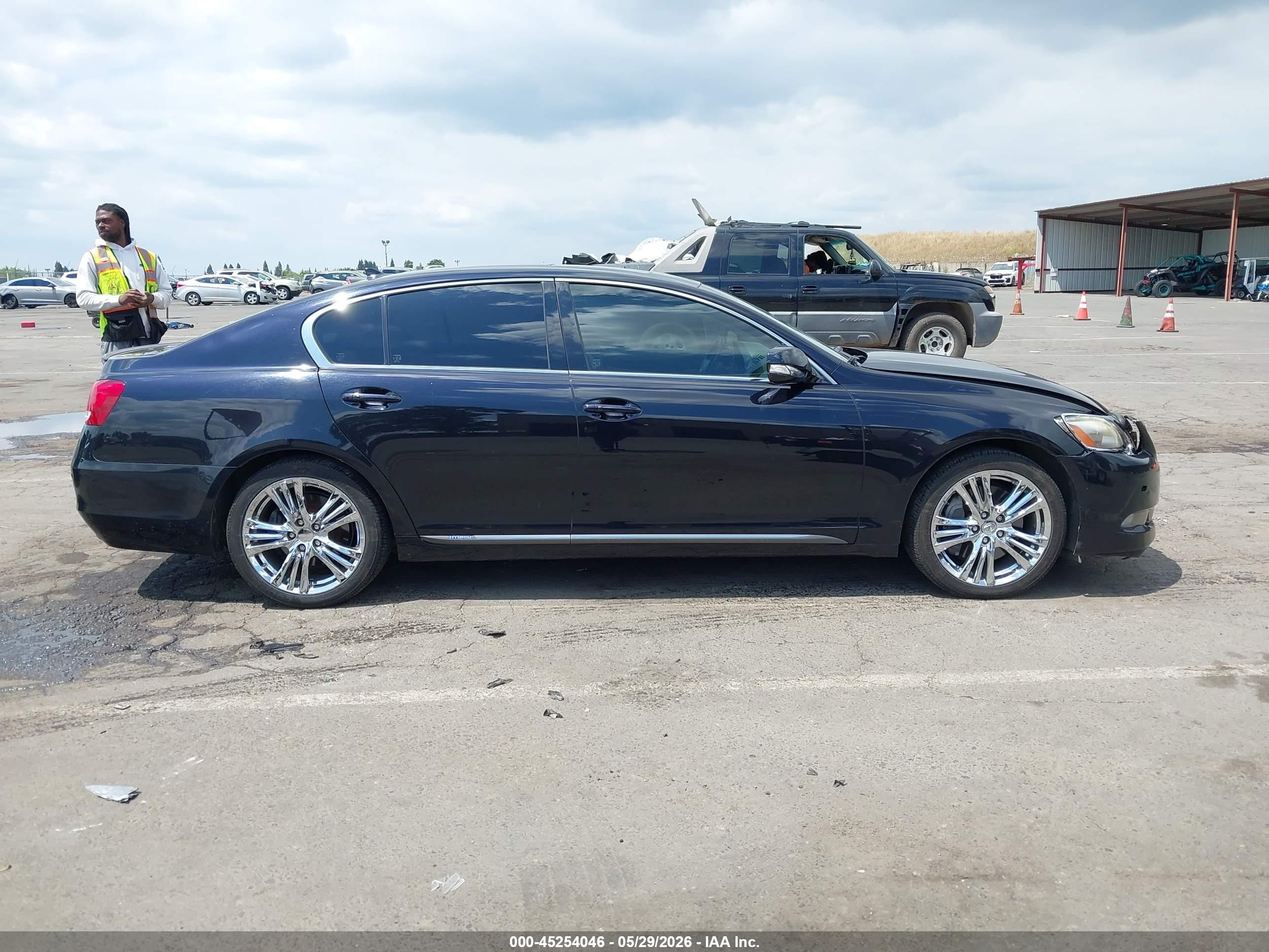 2008 Lexus Gs 450h   Black vin: JTHBC96S385012606
