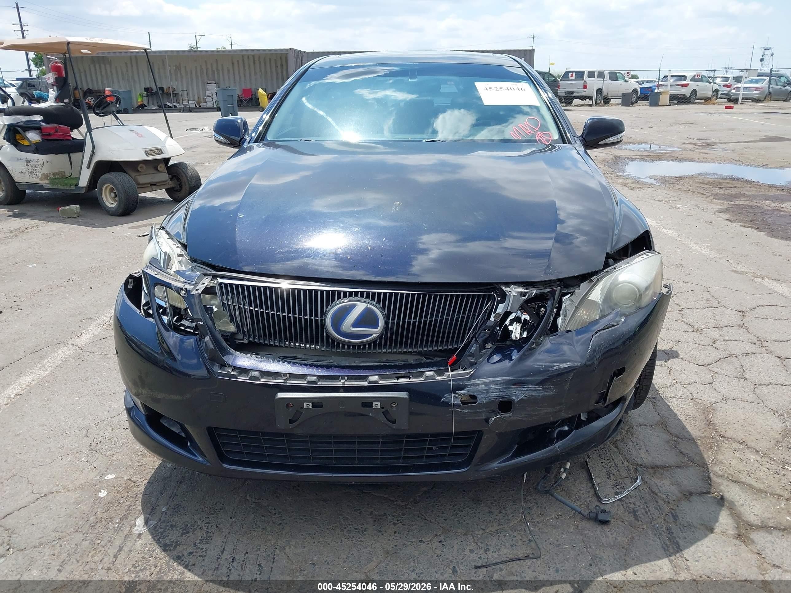 2008 Lexus Gs 450h   Black vin: JTHBC96S385012606