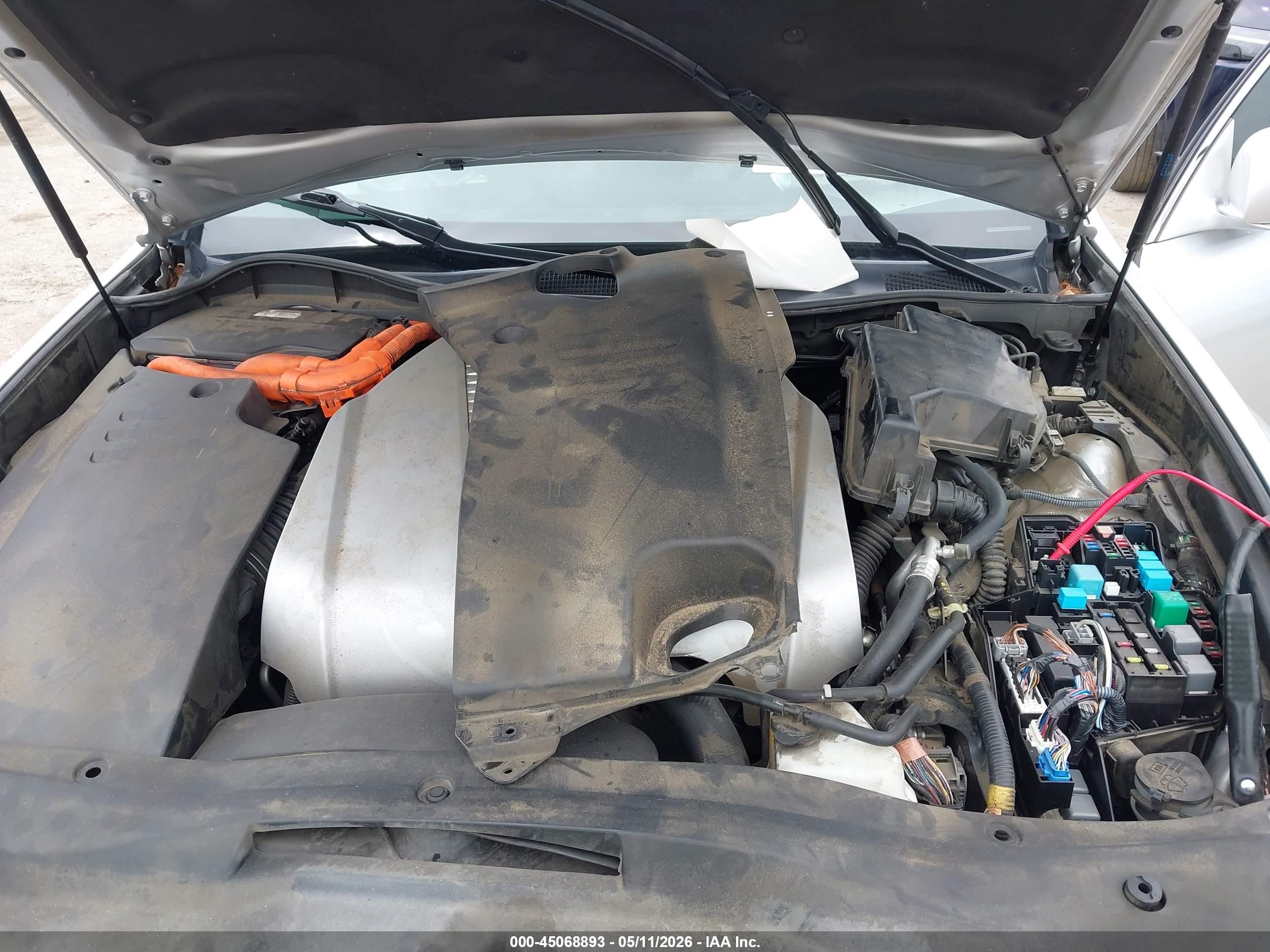 2007 Lexus Gs 450h   Серый vin: JTHBC96S475011284