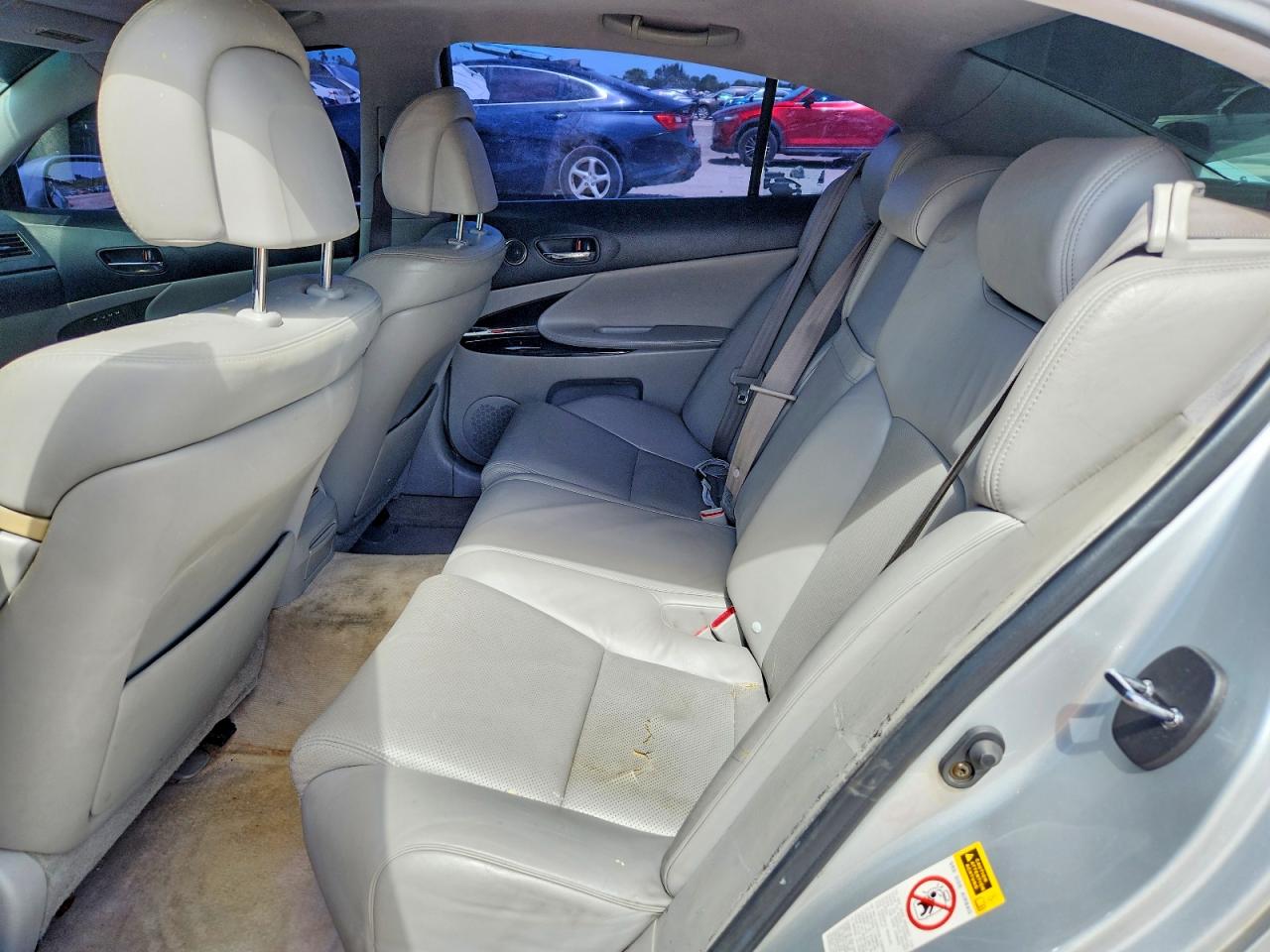 2007 Lexus Gs 450h Silver vin: JTHBC96S575001086