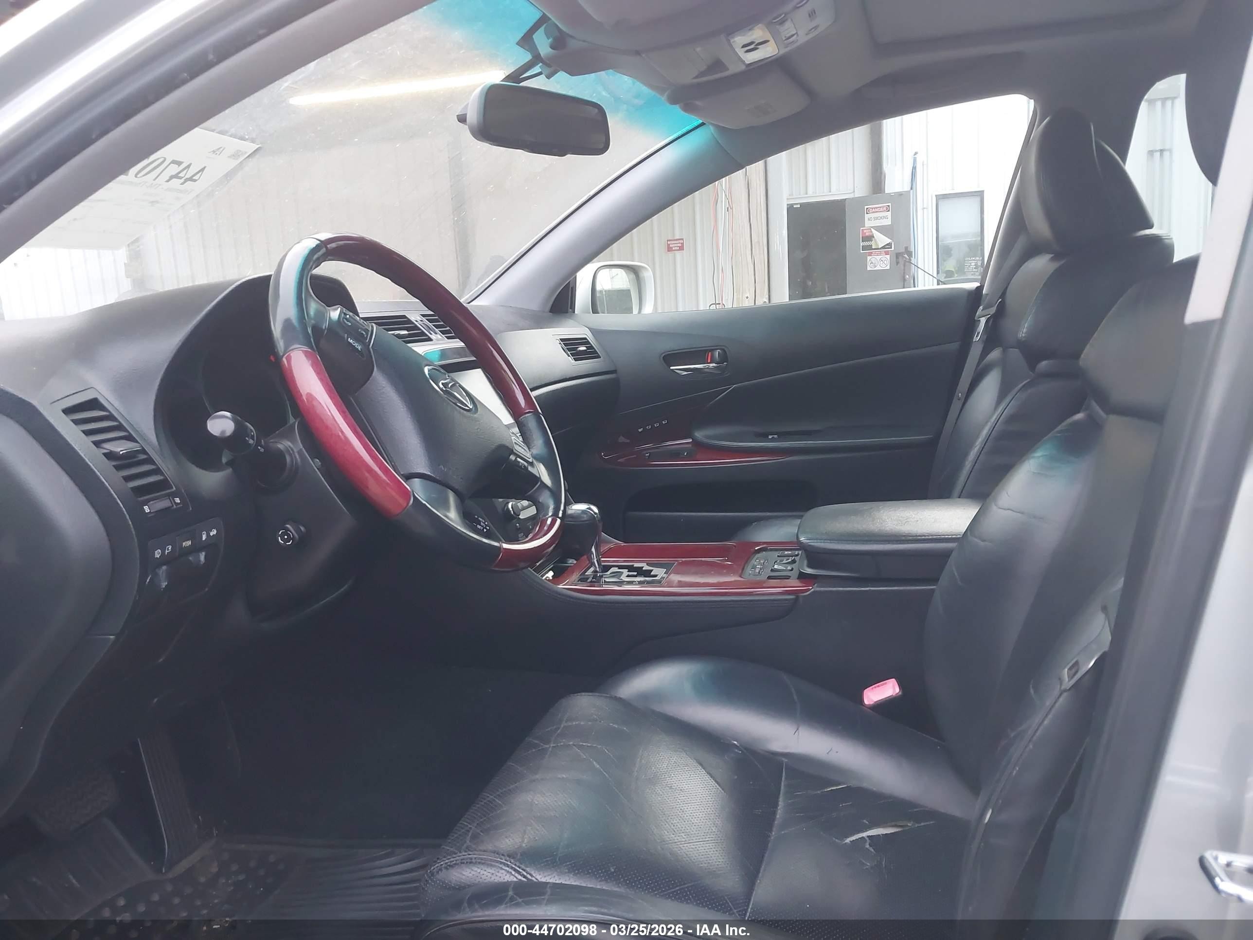 2007 Lexus Gs 450h   Серый vin: JTHBC96S575007518