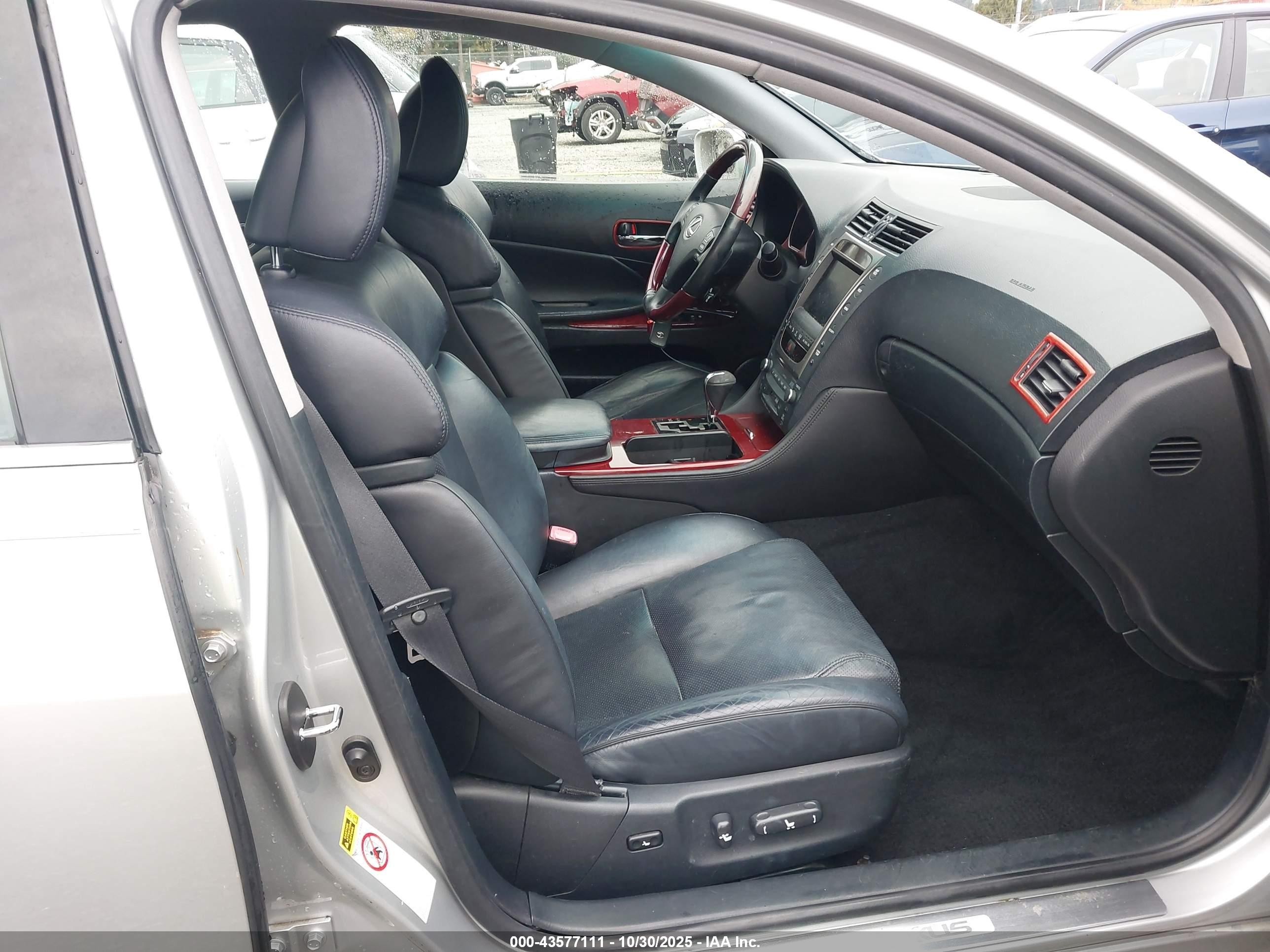 2007 Lexus Gs 450h   Silver vin: JTHBC96S575009026