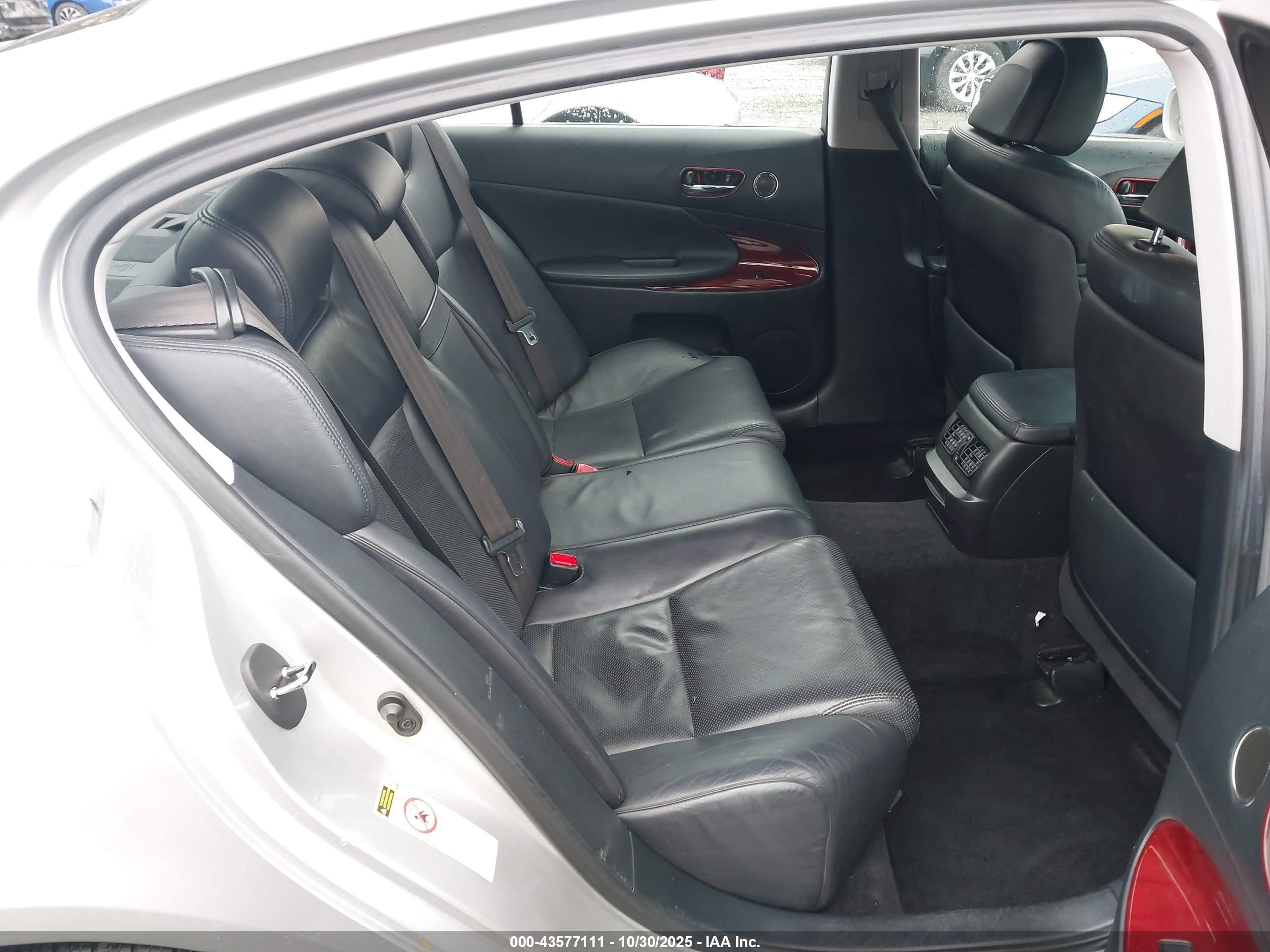 2007 Lexus Gs 450h   Silver vin: JTHBC96S575009026