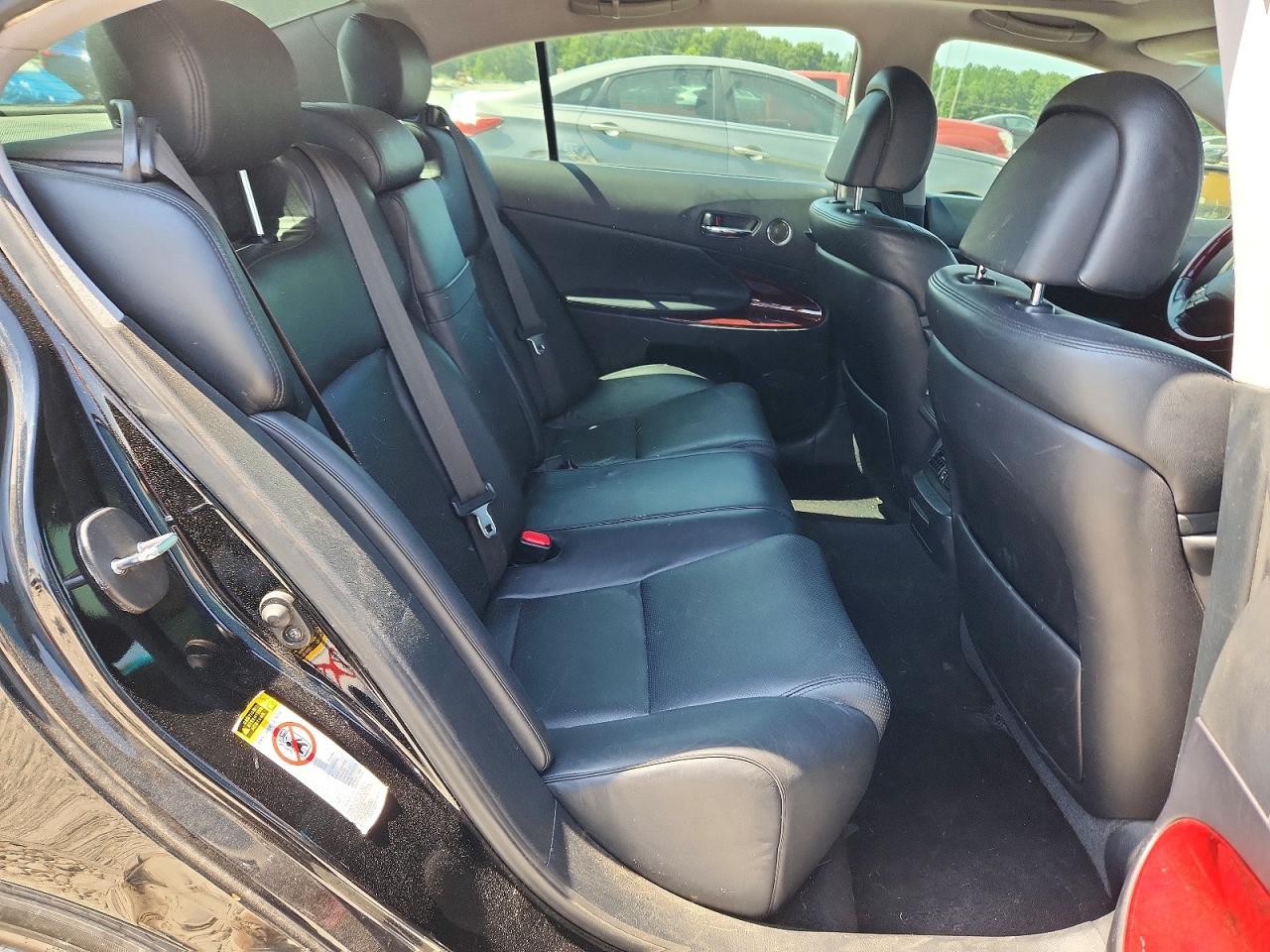 2007 Lexus Gs 450h Black vin: JTHBC96S775004006