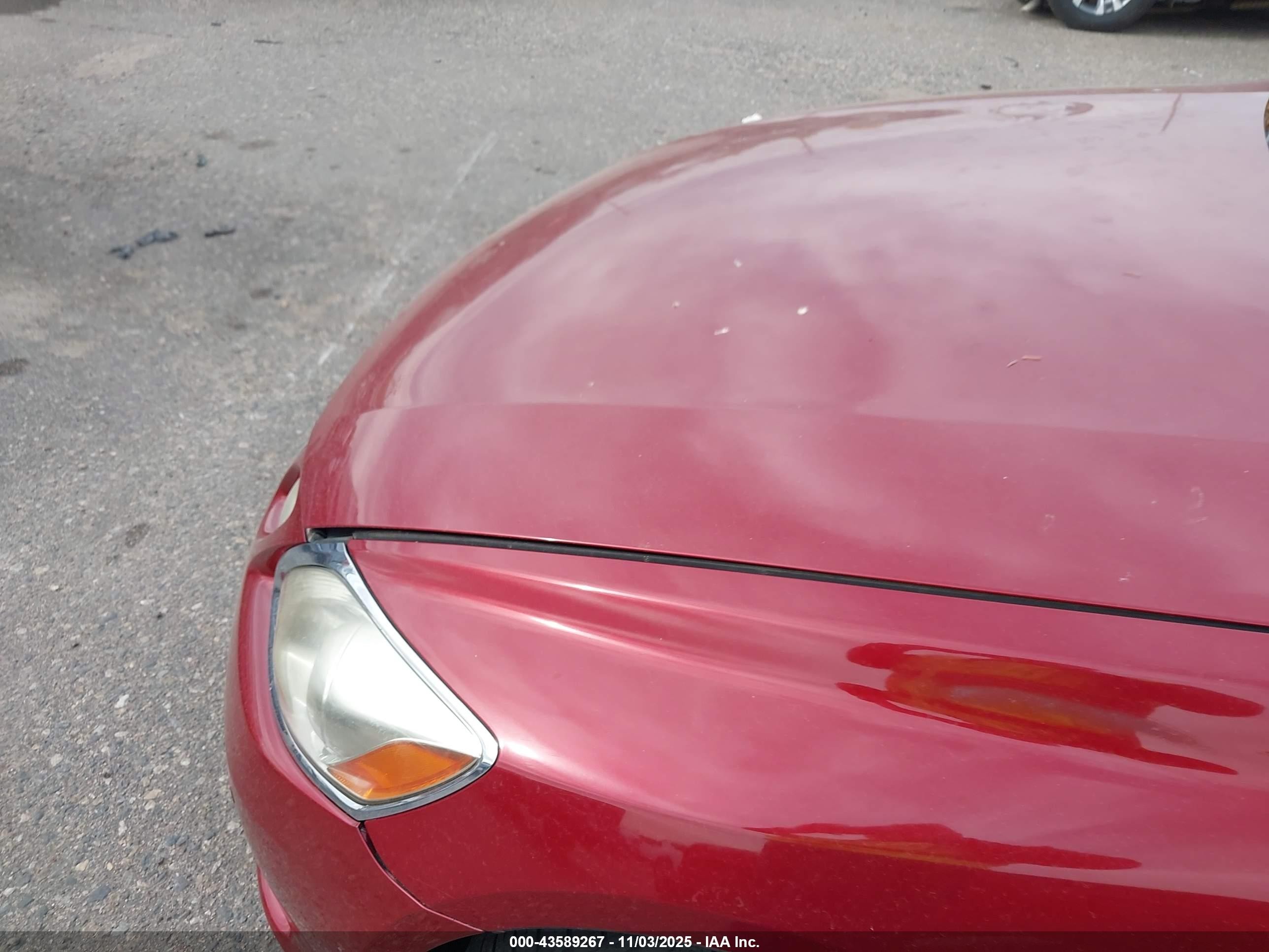 2007 Lexus Gs 450h   Maroon vin: JTHBC96S775005138
