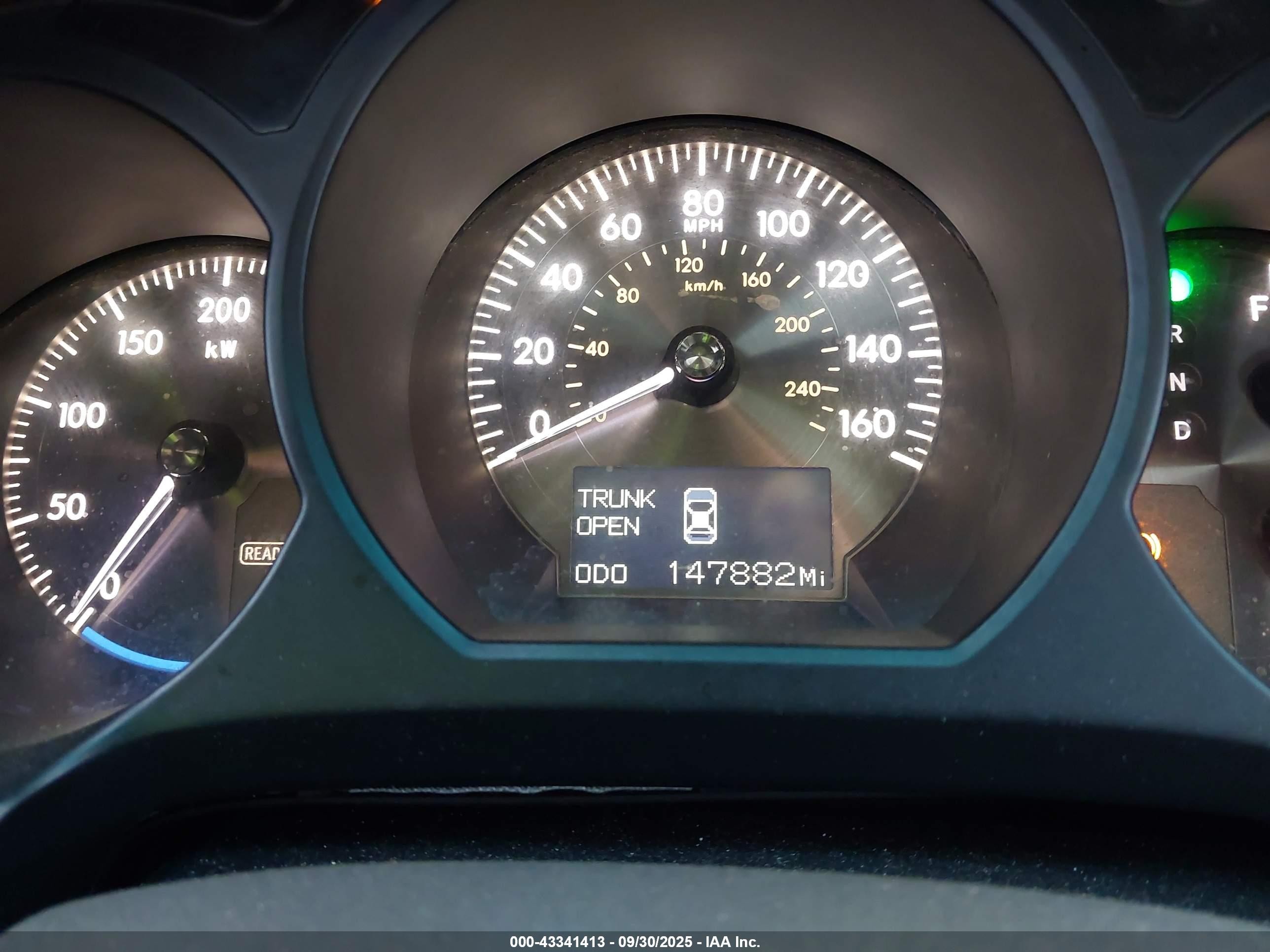2007 Lexus Gs 450h   Black vin: JTHBC96S775008122