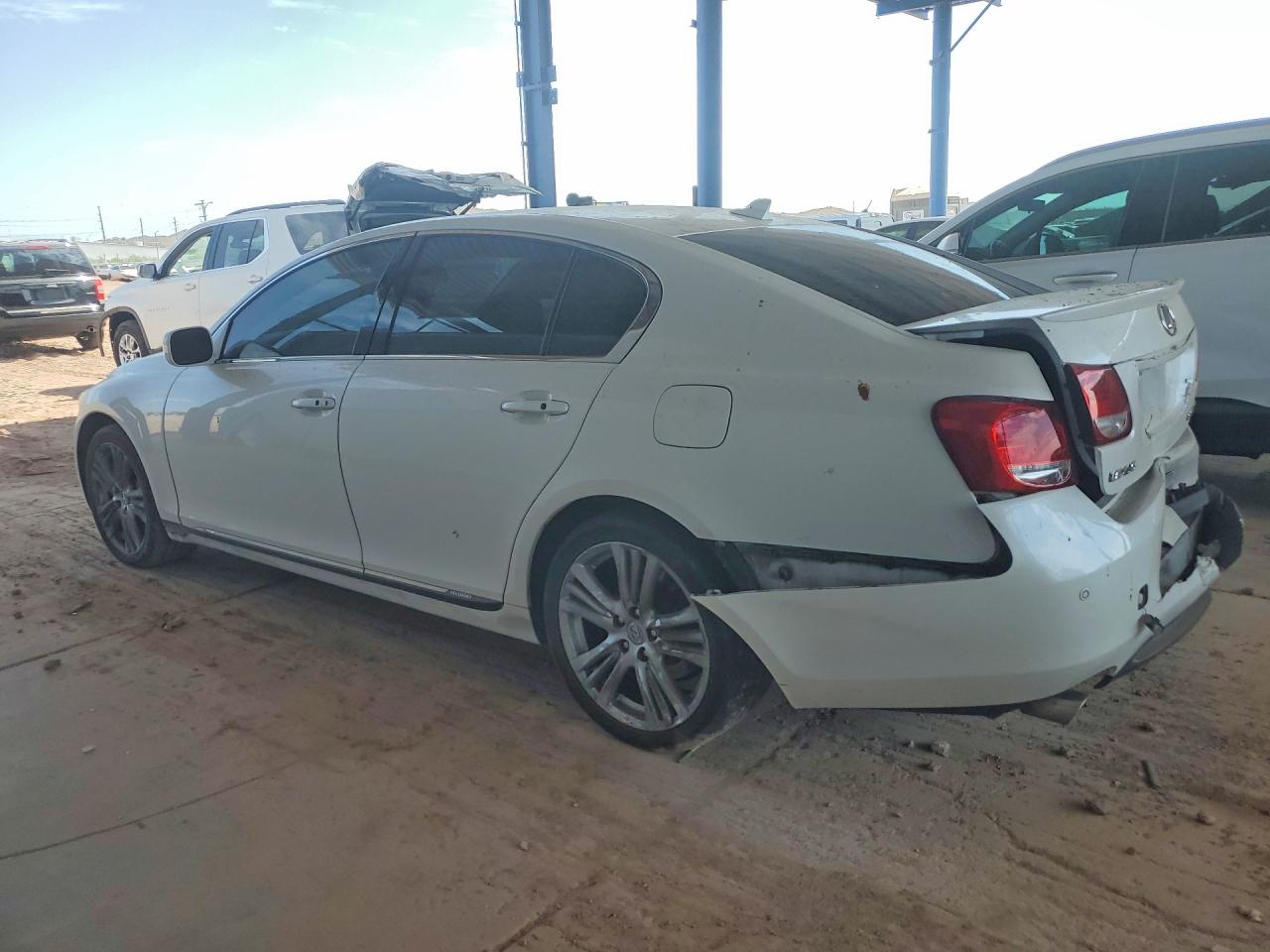 2007 Lexus Gs 450h Белый vin: JTHBC96S875007044