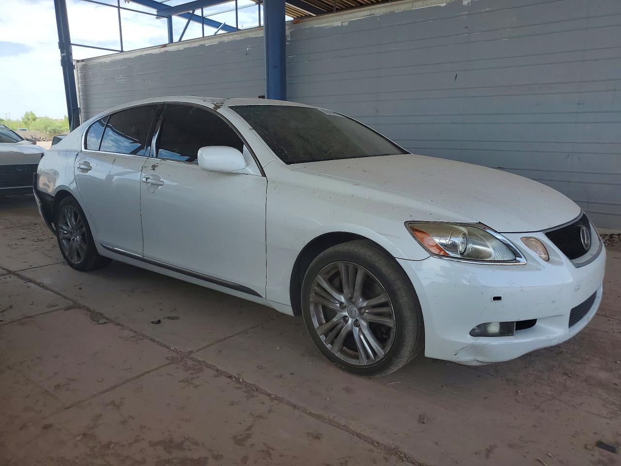 2007 Lexus Gs 450h Белый vin: JTHBC96S875007044