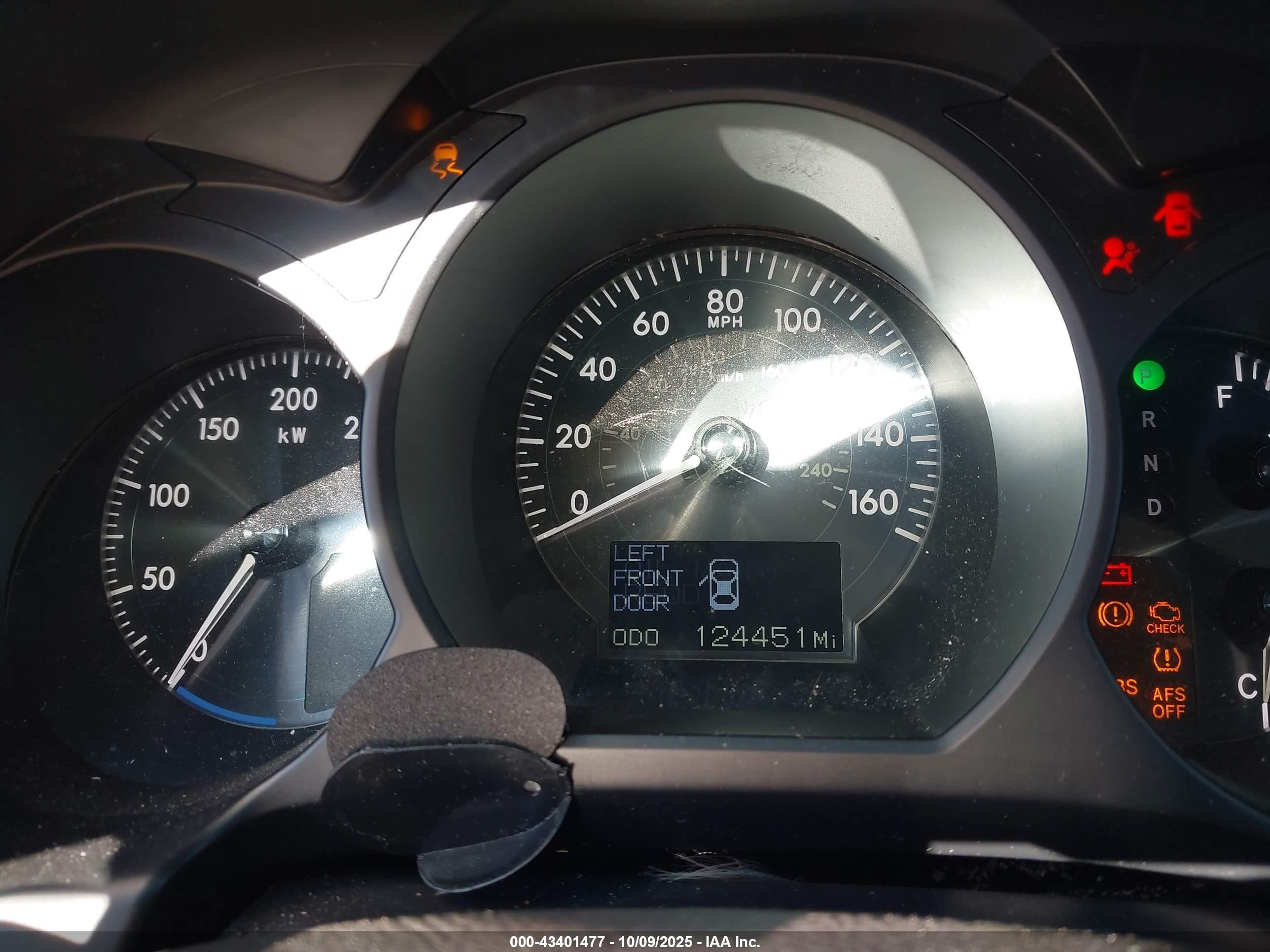 2007 Lexus Gs 450h   Белый vin: JTHBC96SX75005487