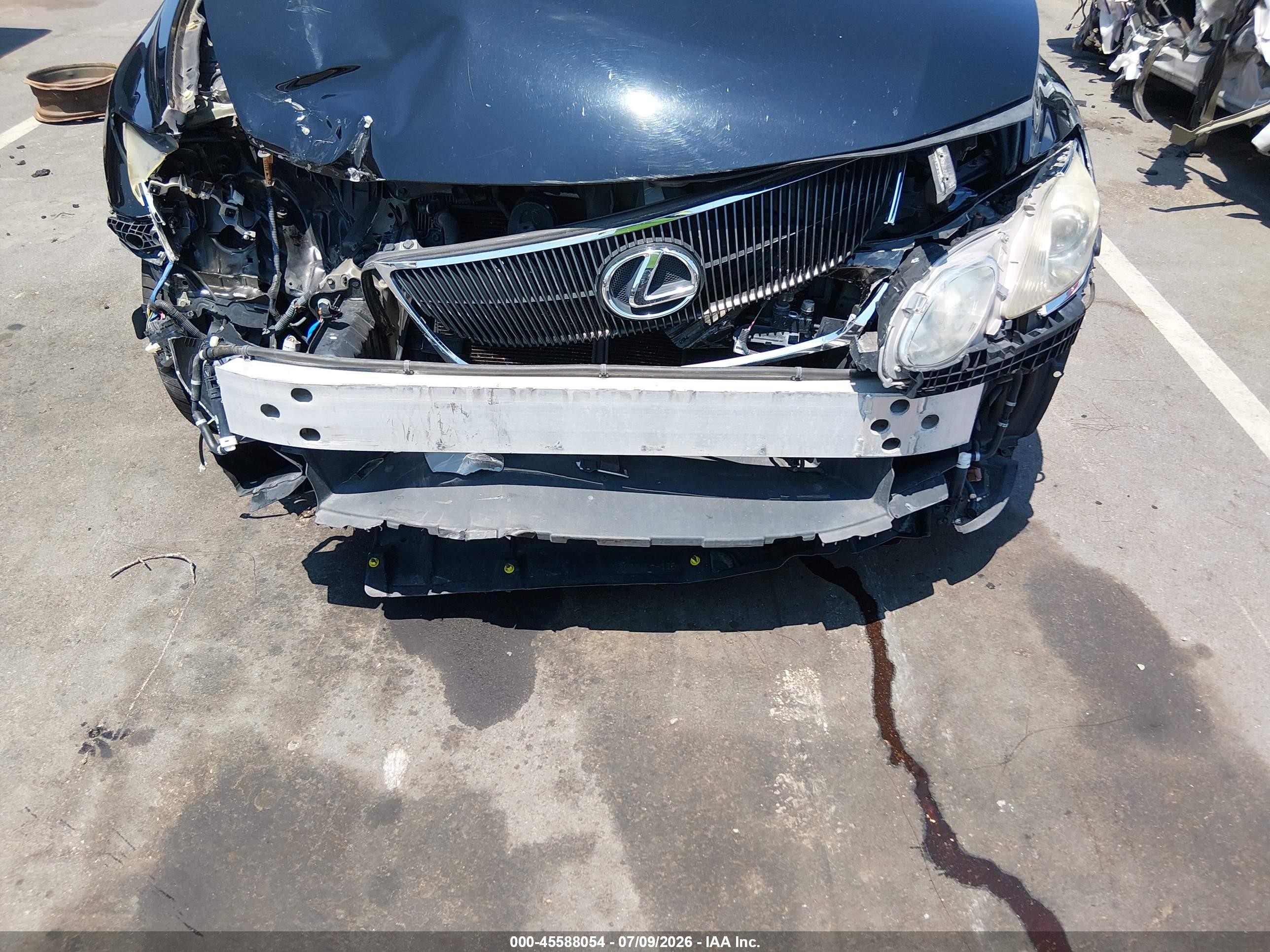2007 Lexus Gs 450h   Black vin: JTHBC96SX75007515