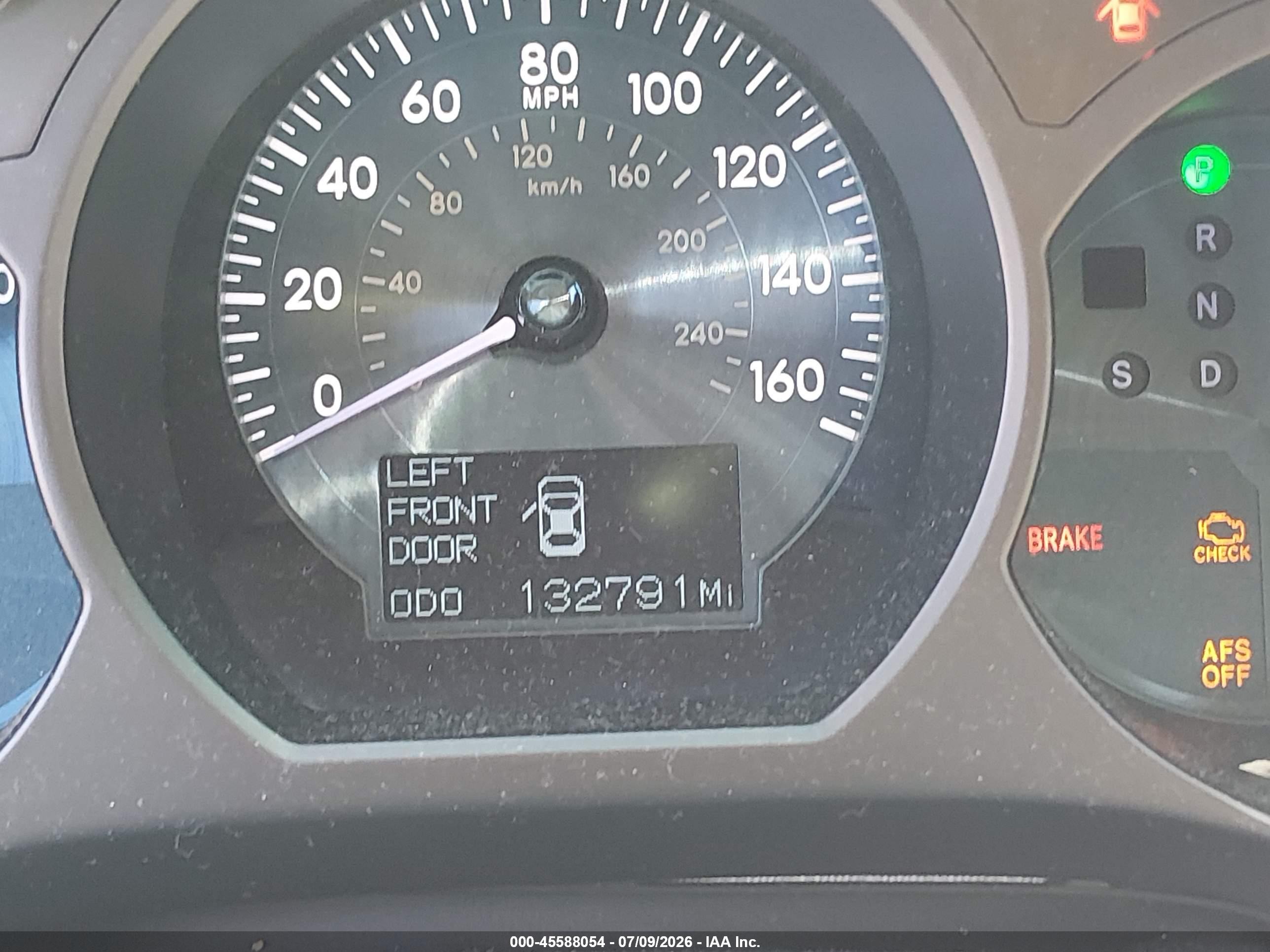 2007 Lexus Gs 450h   Black vin: JTHBC96SX75007515