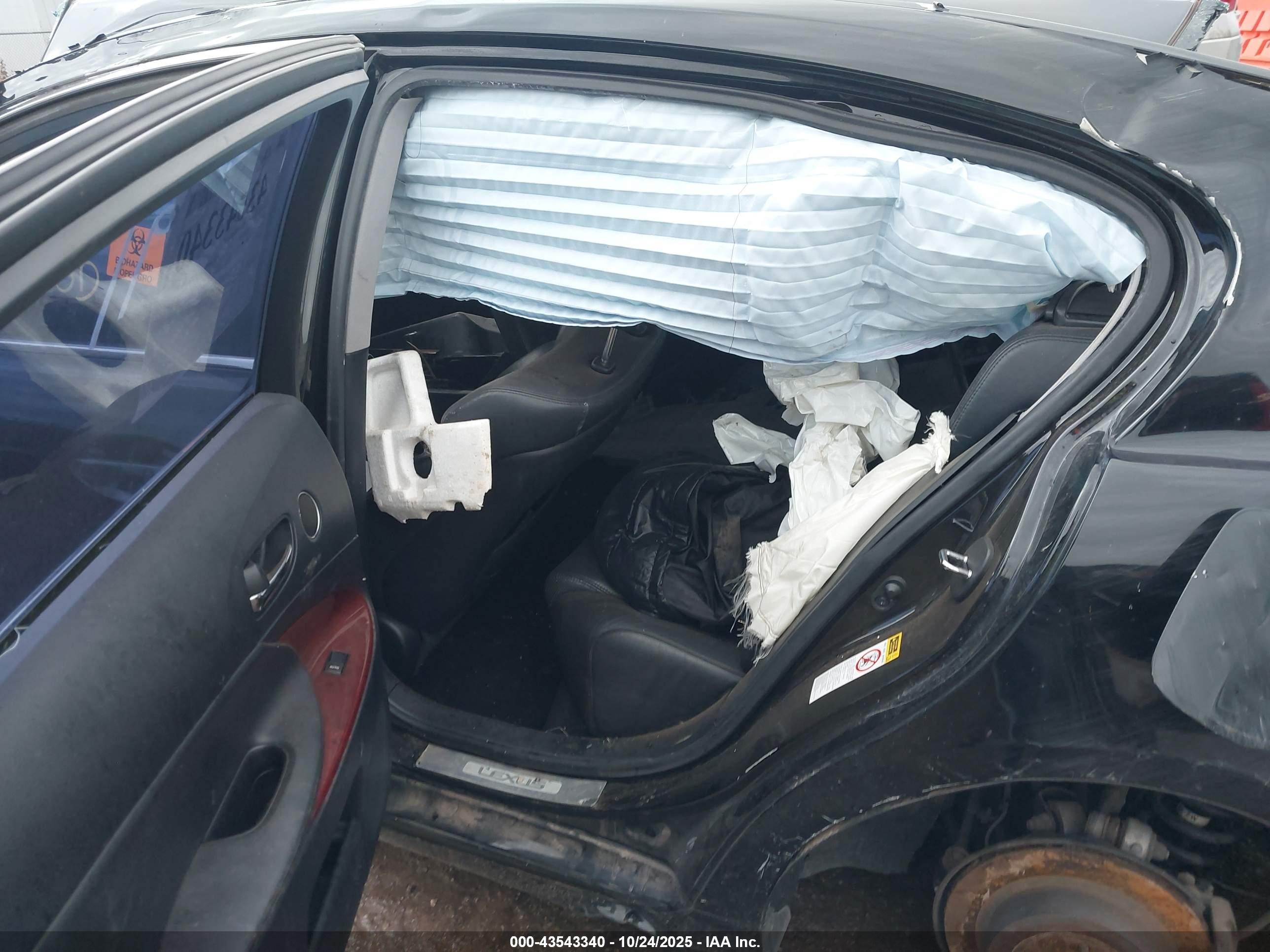 2007 Lexus Gs 450h   Черный vin: JTHBC96SX75009491