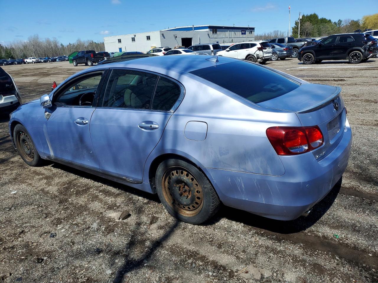 2009 Lexus Gs 450h 4dr Blue vin: JTHBC96SX95019229