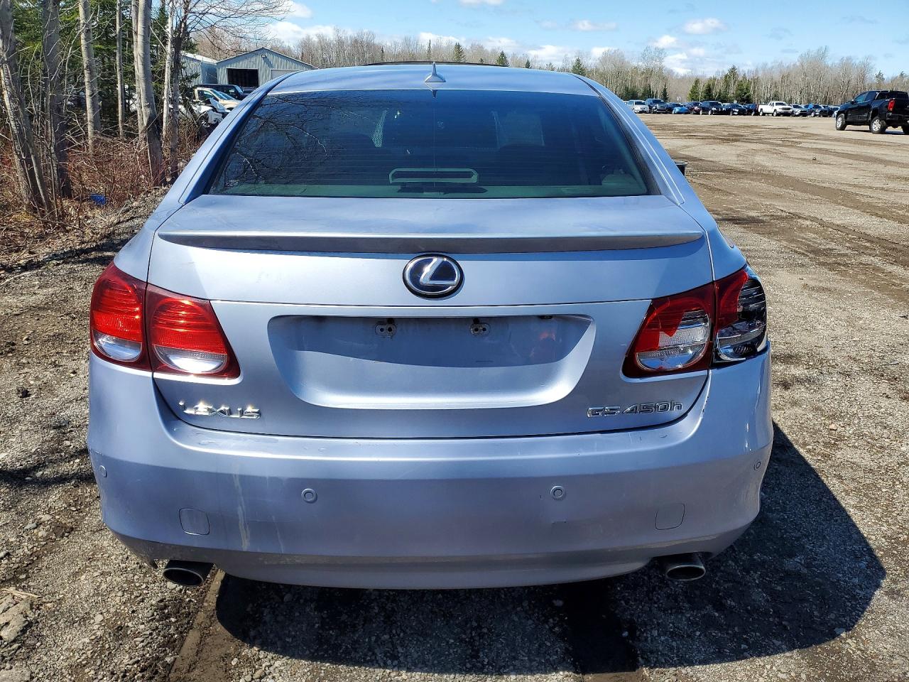 2009 Lexus Gs 450h 4dr Blue vin: JTHBC96SX95019229