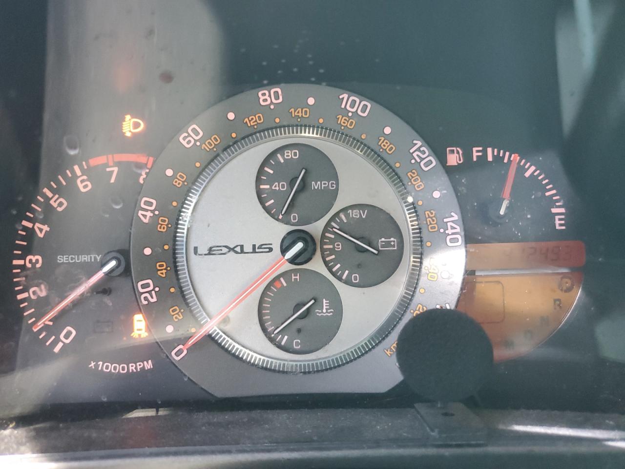 2001 Lexus Is 300 Silver vin: JTHBD182010008768