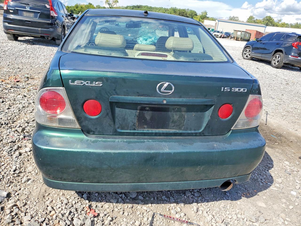 2001 Lexus Is 300 Green vin: JTHBD182010009418