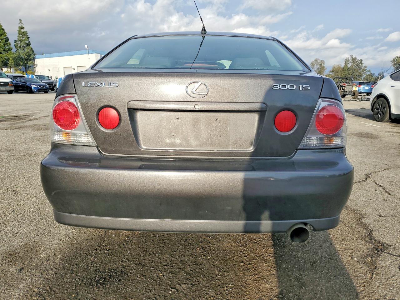 2001 Lexus Is 300 Gray vin: JTHBD182110025515
