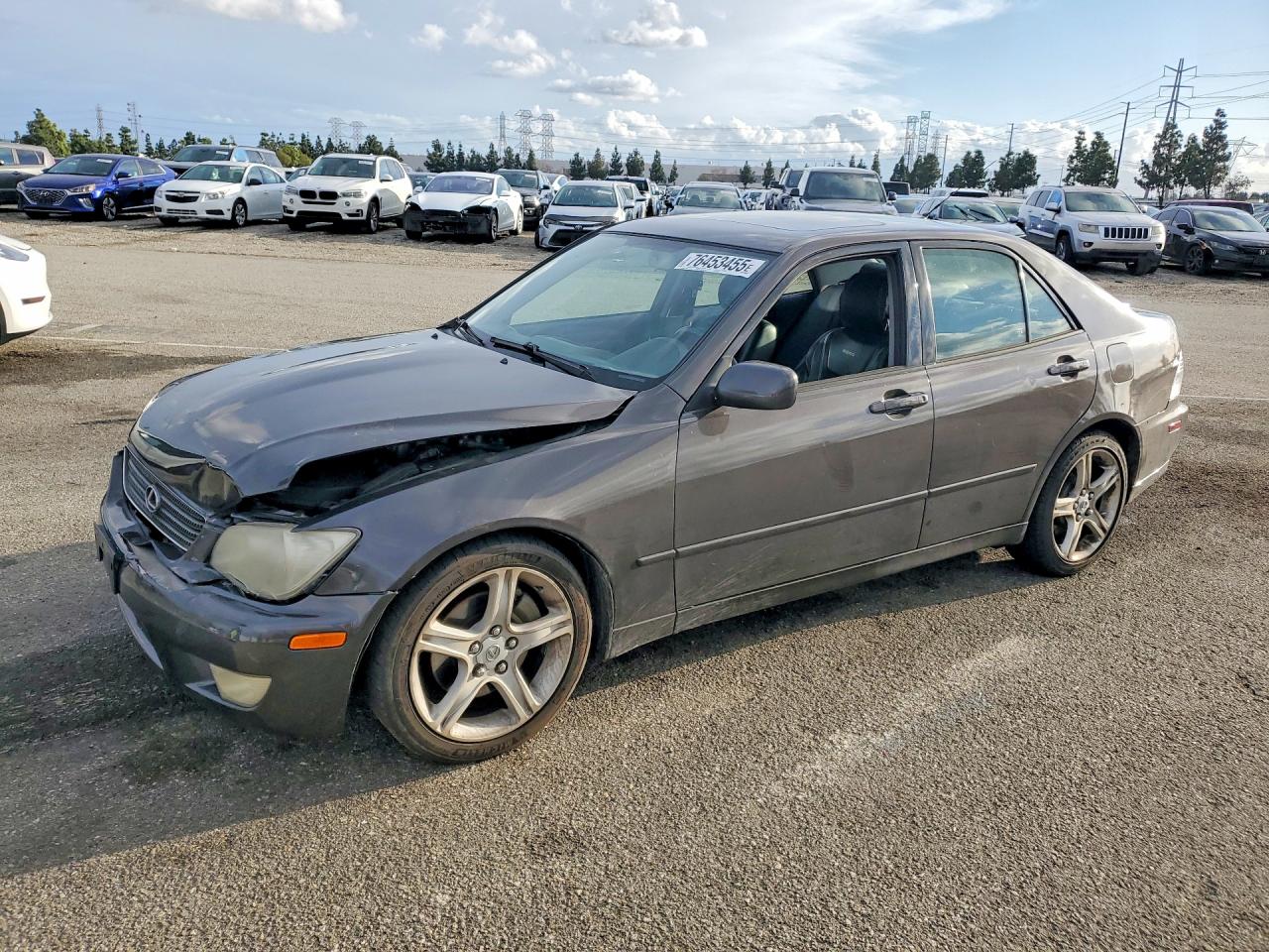 2001 Lexus Is 300 Gray vin: JTHBD182110025515