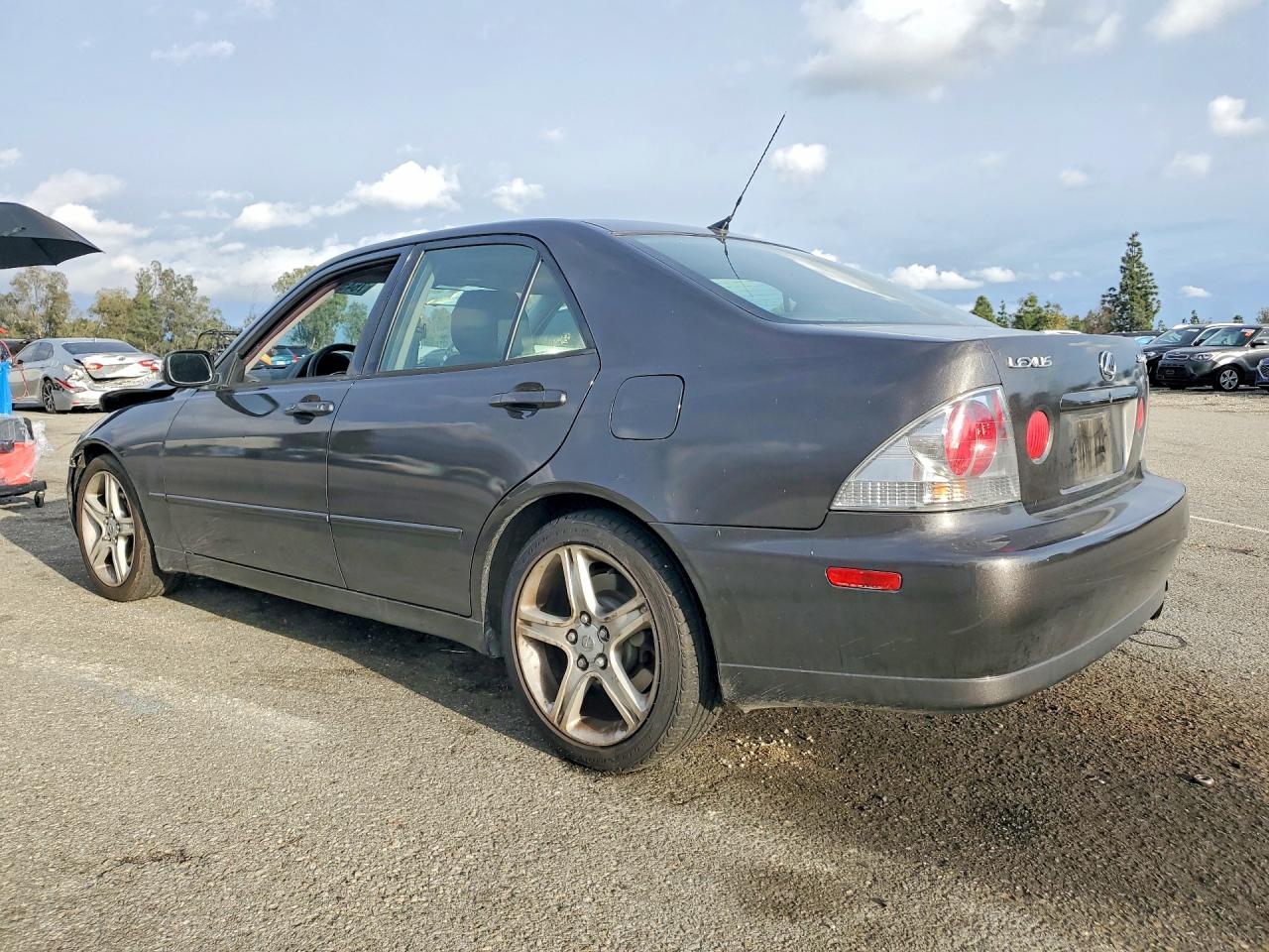 2001 Lexus Is 300 Gray vin: JTHBD182110025515