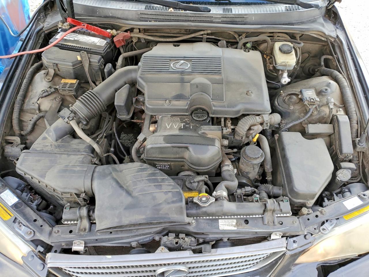 2001 Lexus Is 300 Gray vin: JTHBD182110025515